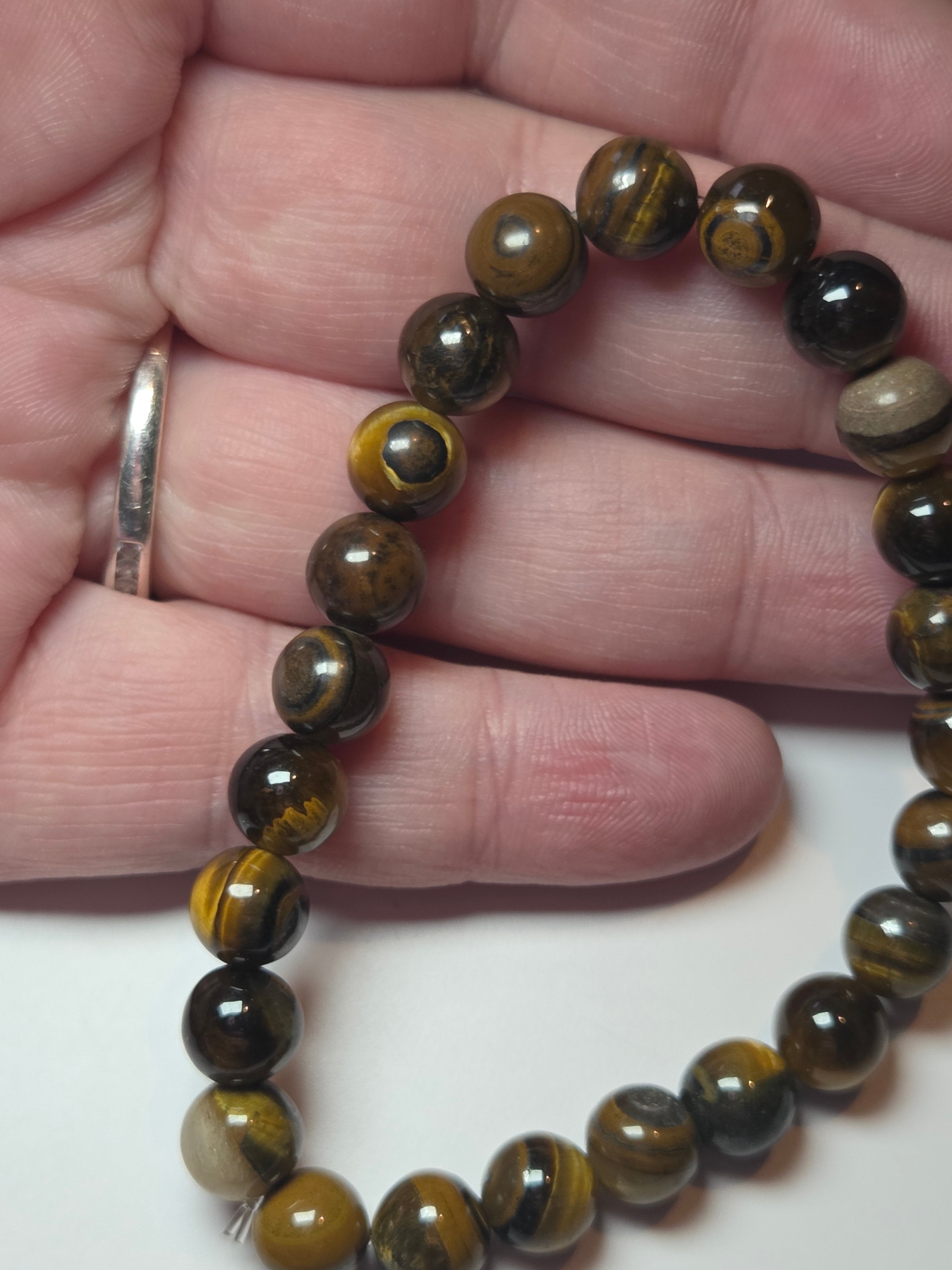 Tigers eye crystal bracelet