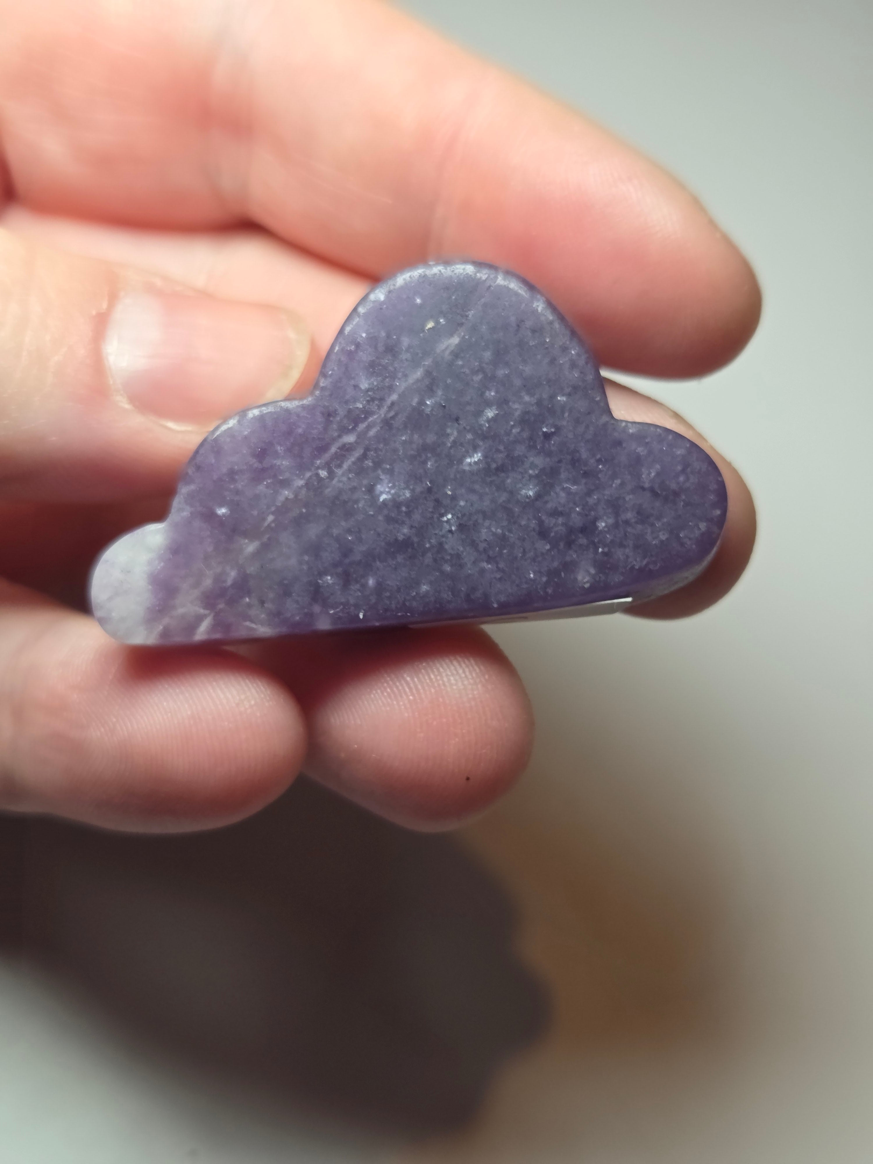Lepidolite crystal cloud