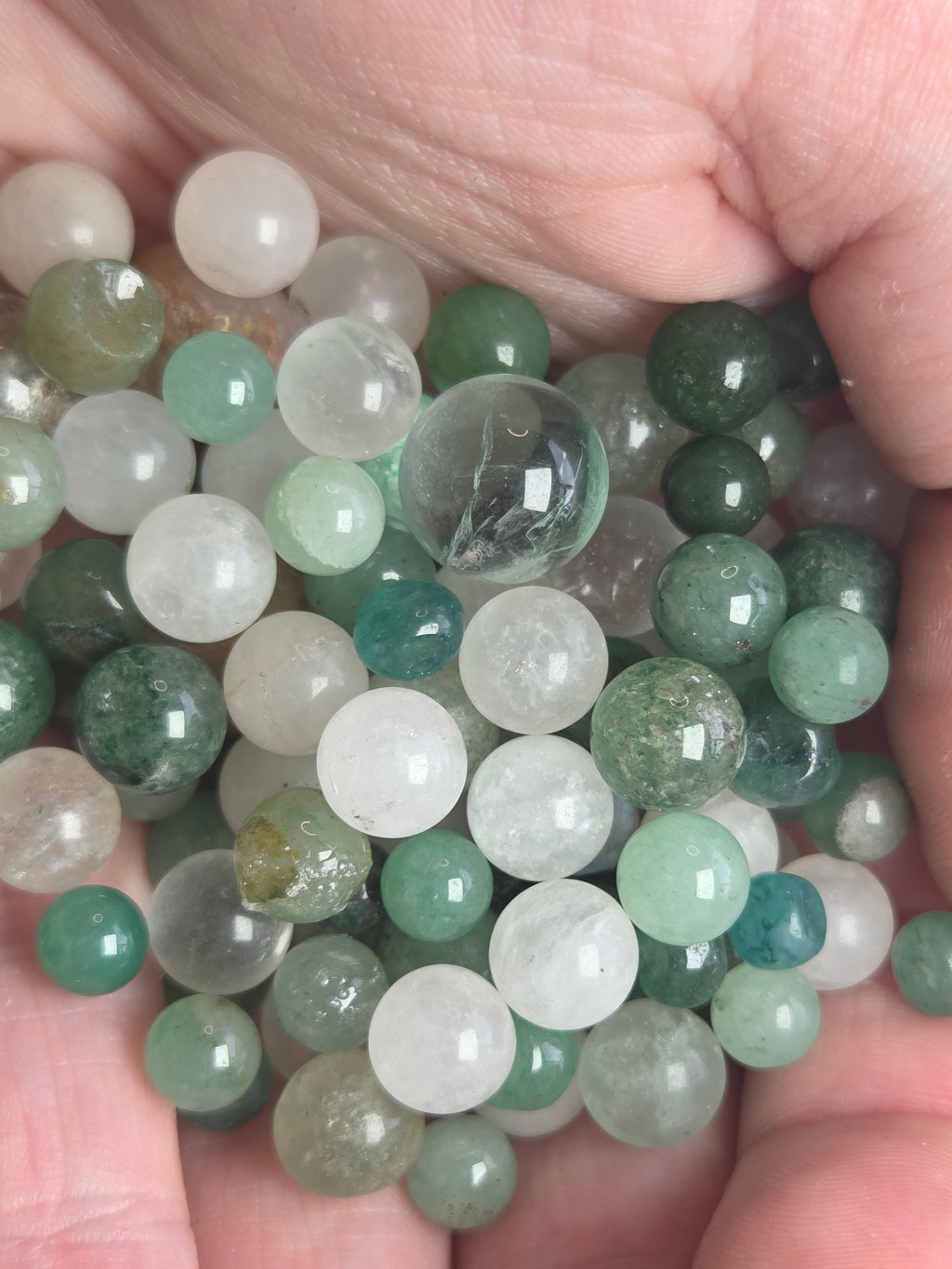 5 x mini imperfection spheres