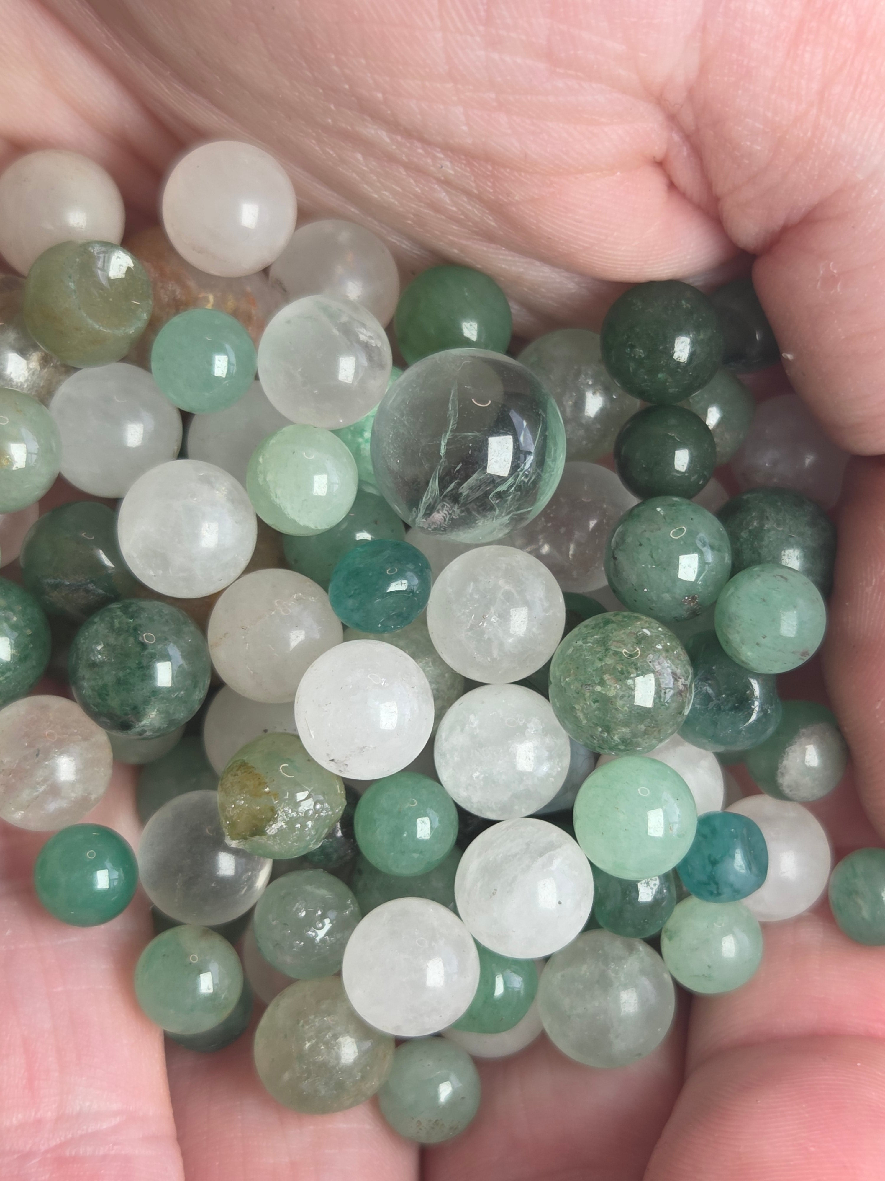 5 x mini imperfection spheres