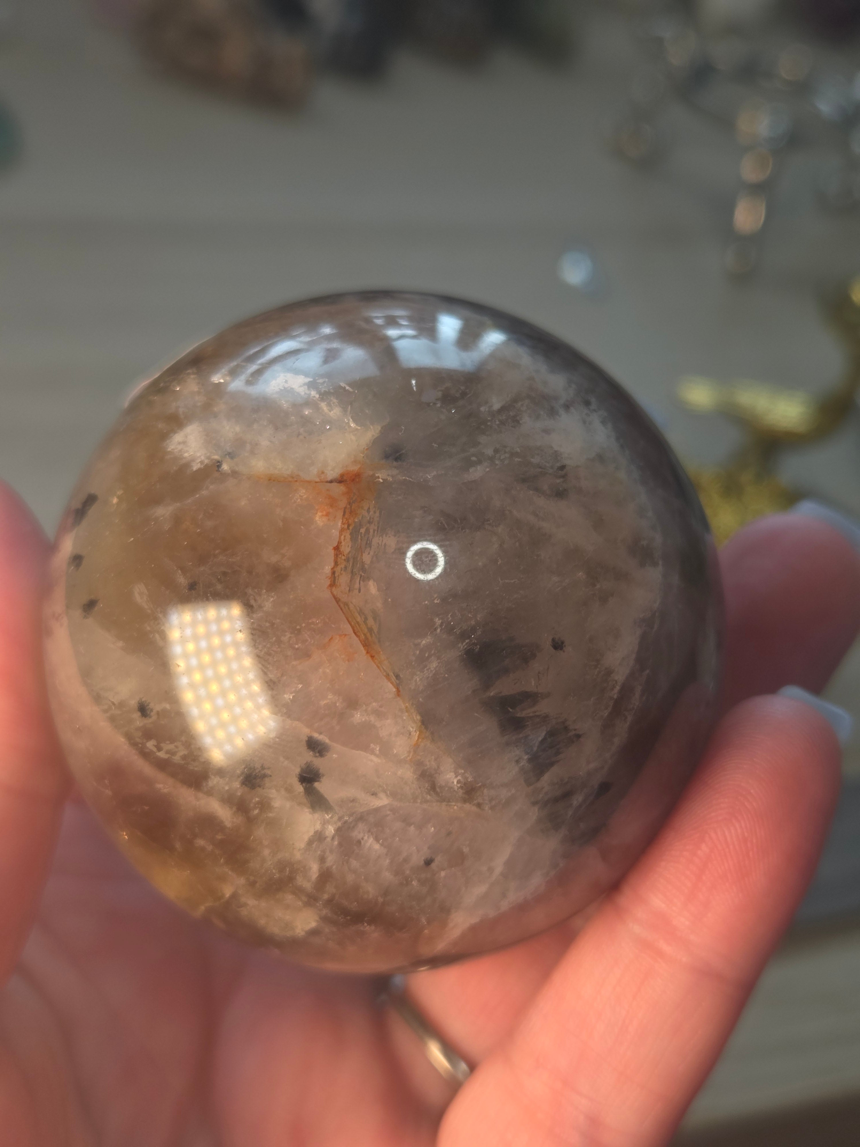 Grade AAAA Auralite-23 sphere