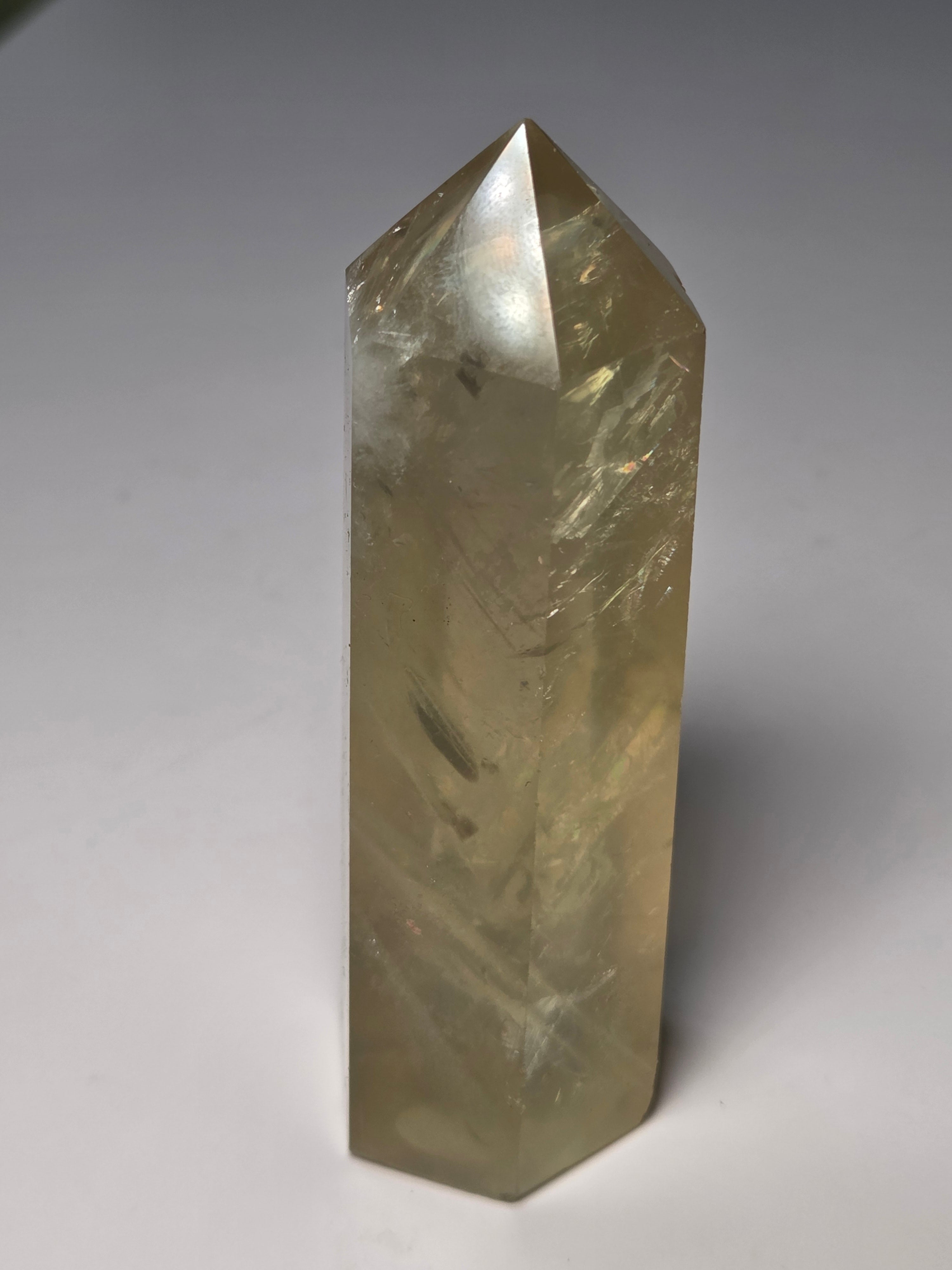 Citrine crystal tower