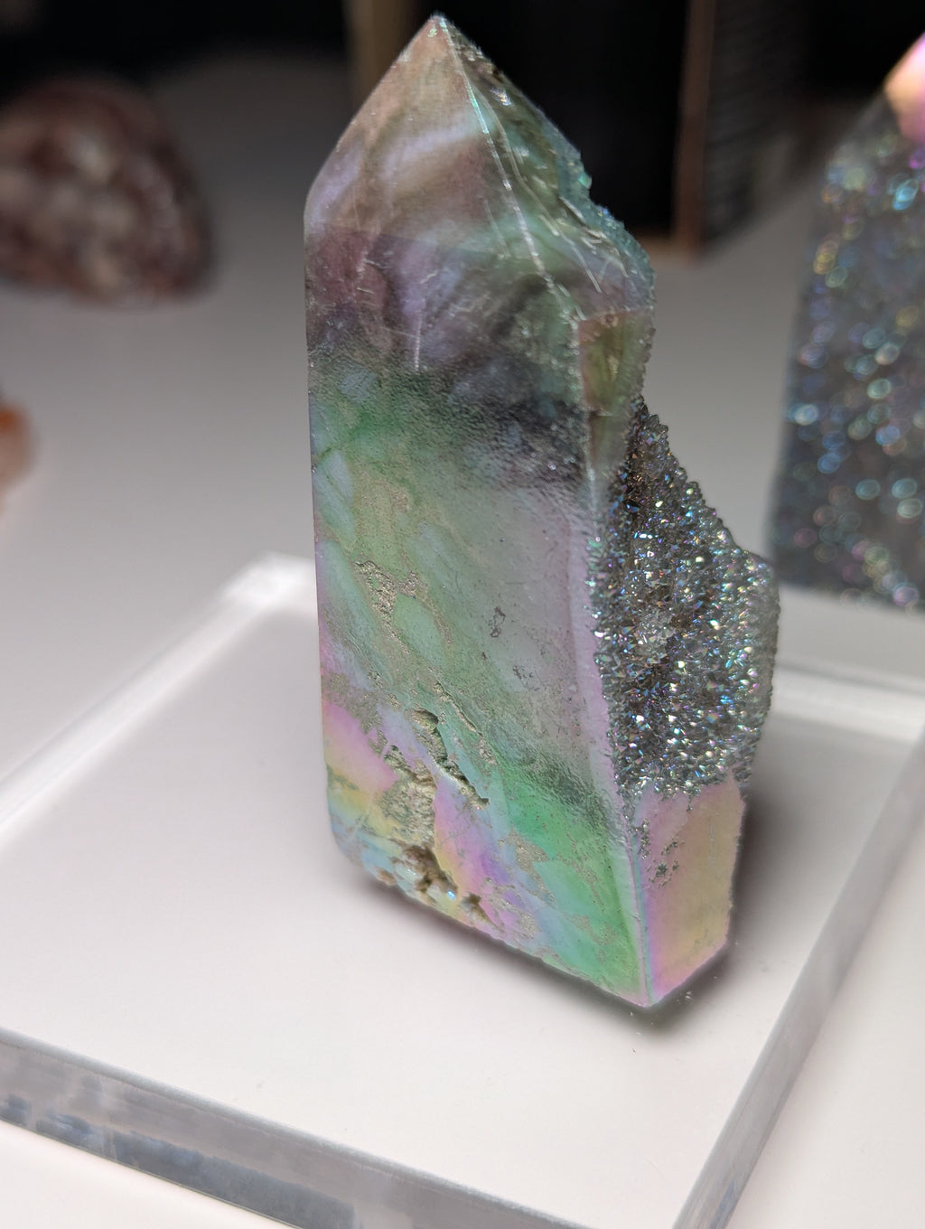 Aura Sphelerite crystal tower