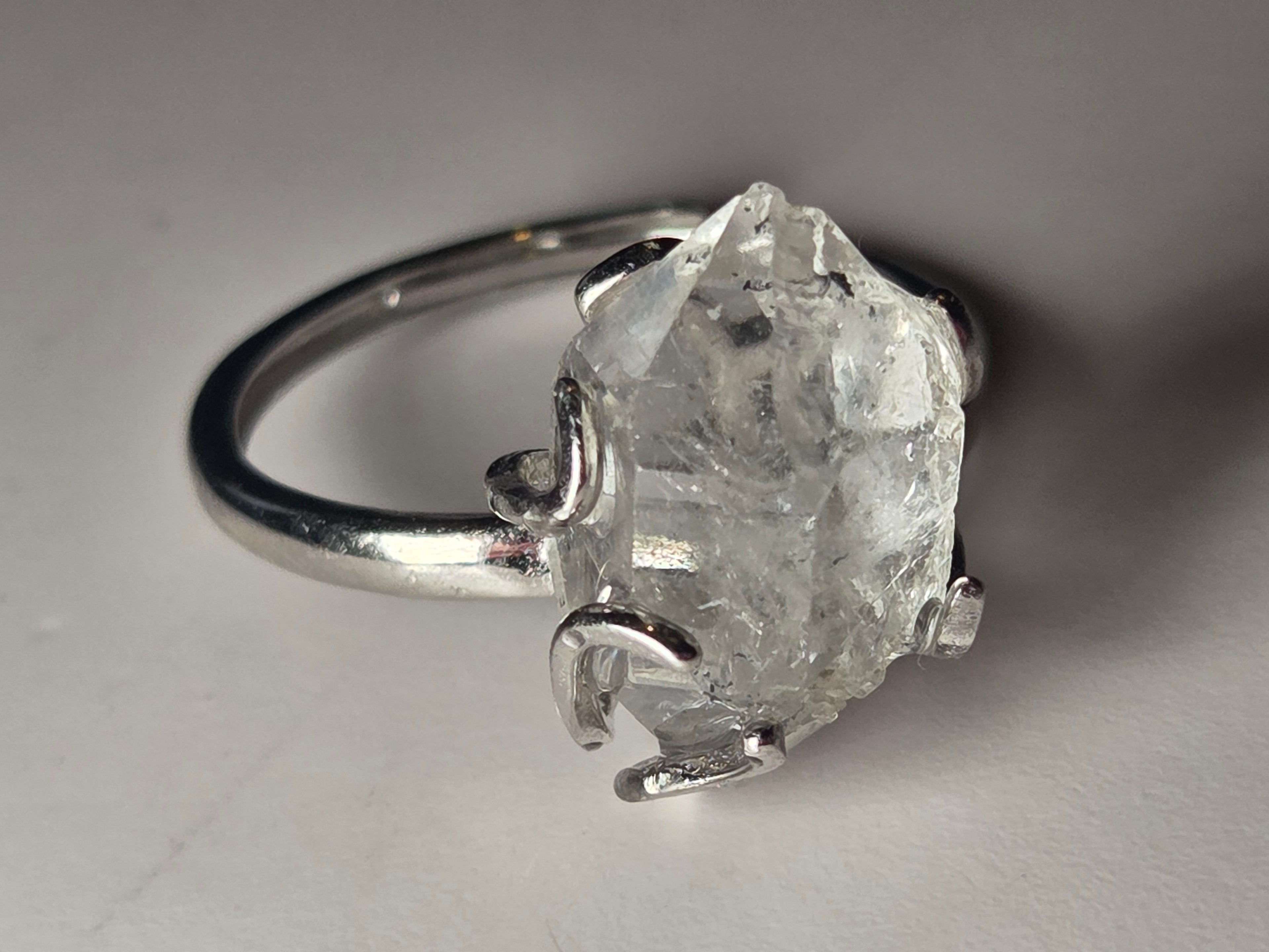 Hekamiah diamond Adjustable banded S295 Ring