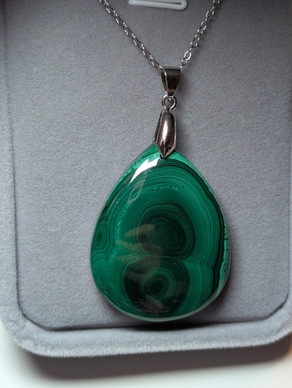 Malicite crystal handmade necklace