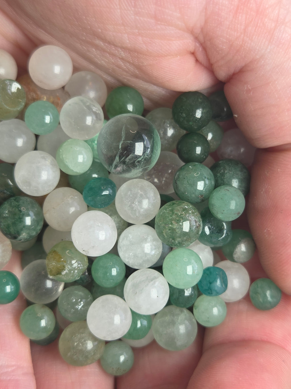 5 x mini imperfection spheres