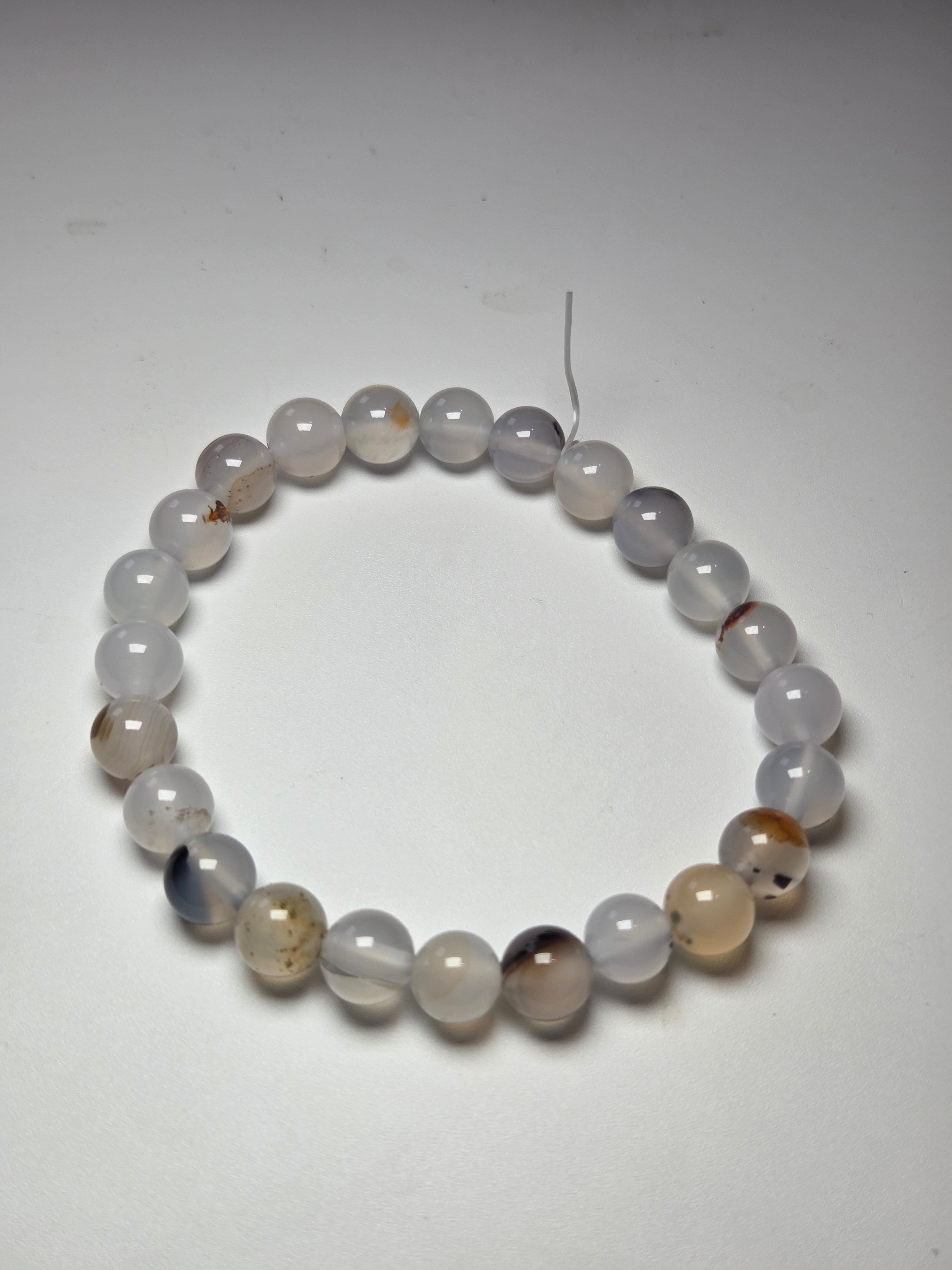 Agate crystal bracelet