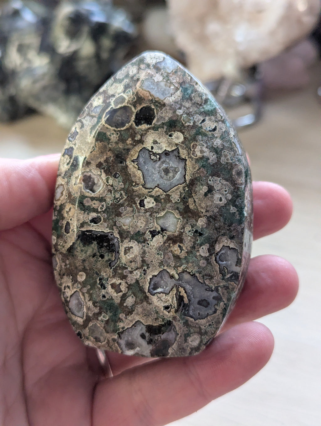 Thousand Eye Jasper Tear drop