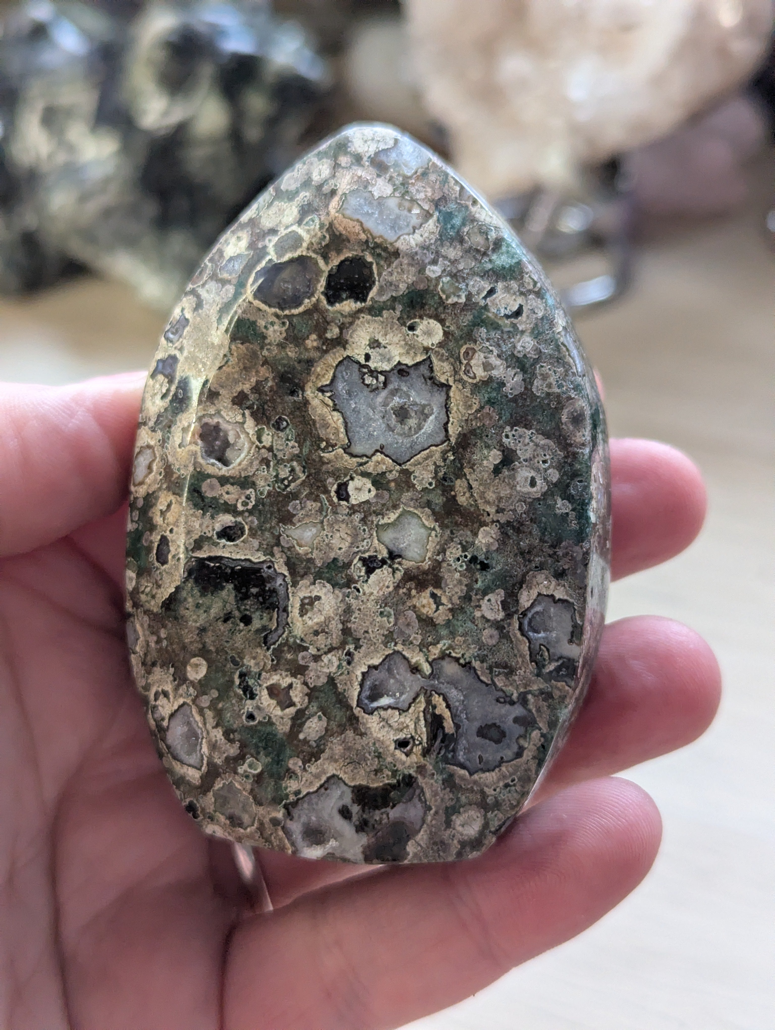 Thousand Eye Jasper Tear drop