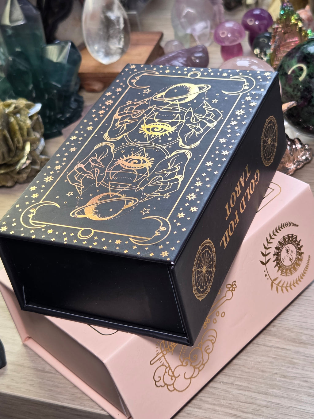 Black and Golden foil Tarror cards in hard case