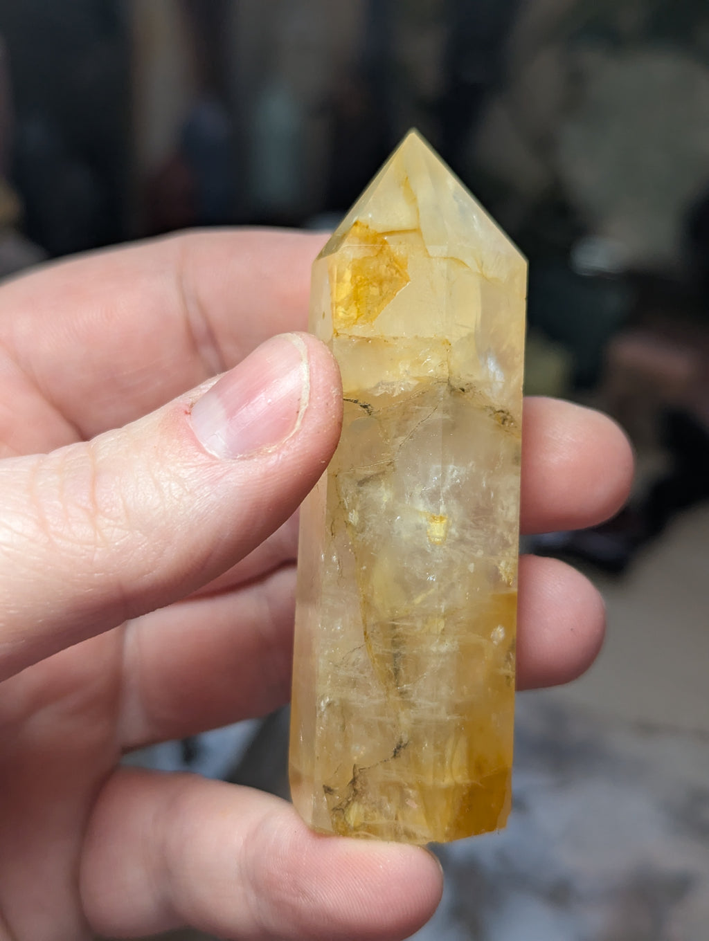 Golden healer crystal tower