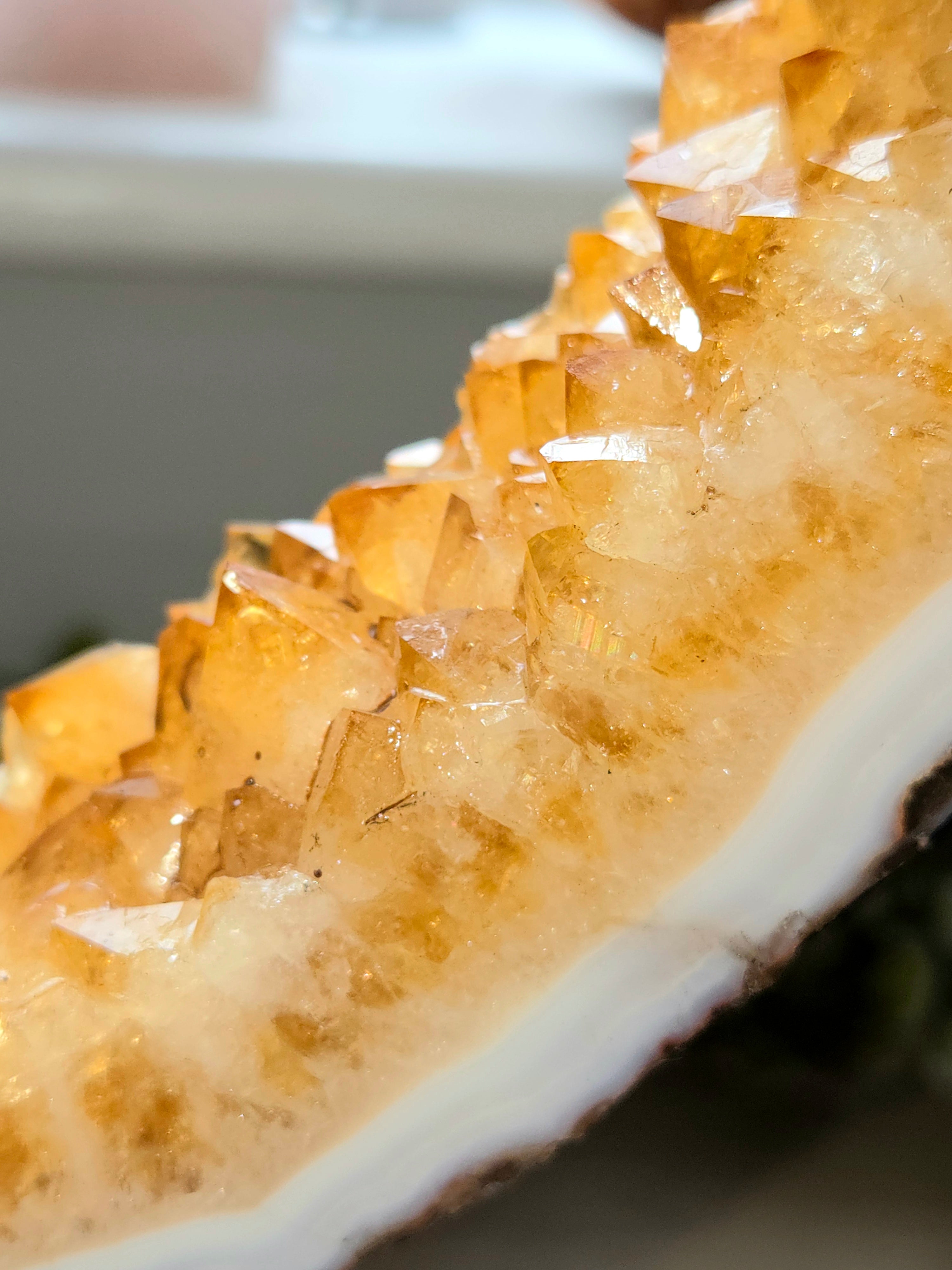Amazing  Citrine crystal portal
