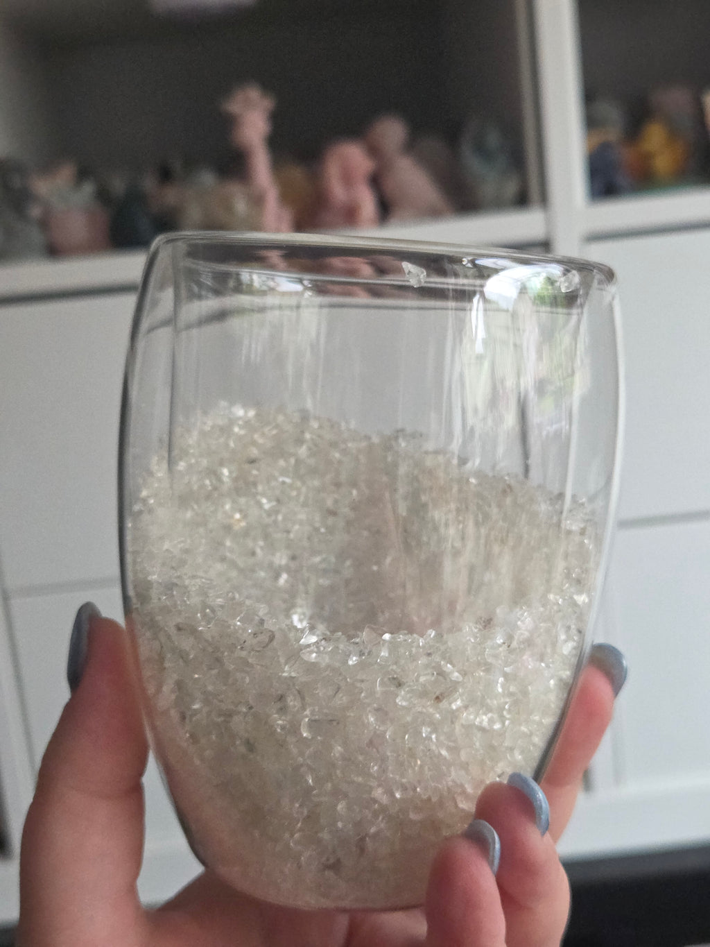 Crystal chip glasses
