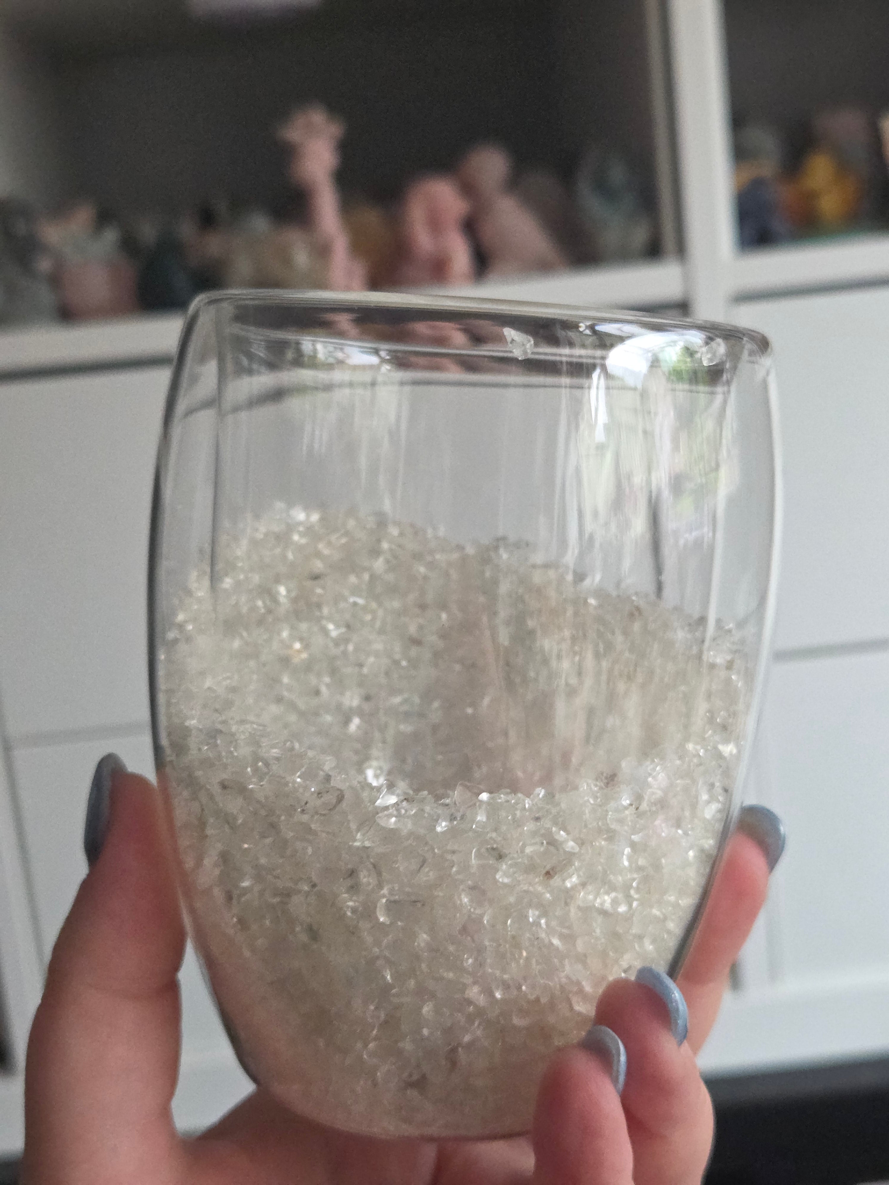 Crystal chip glasses