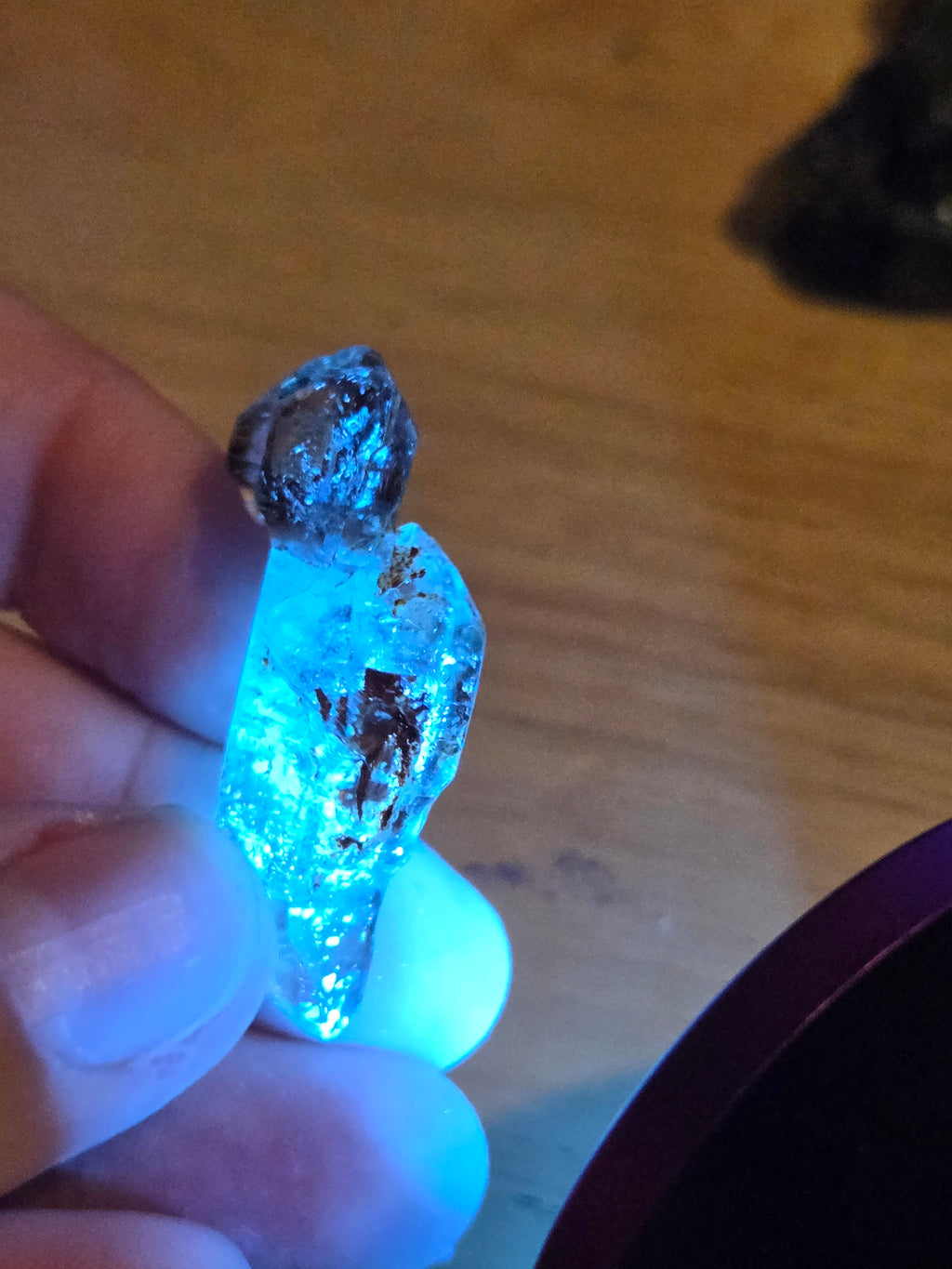 Petroleum crystal specimen