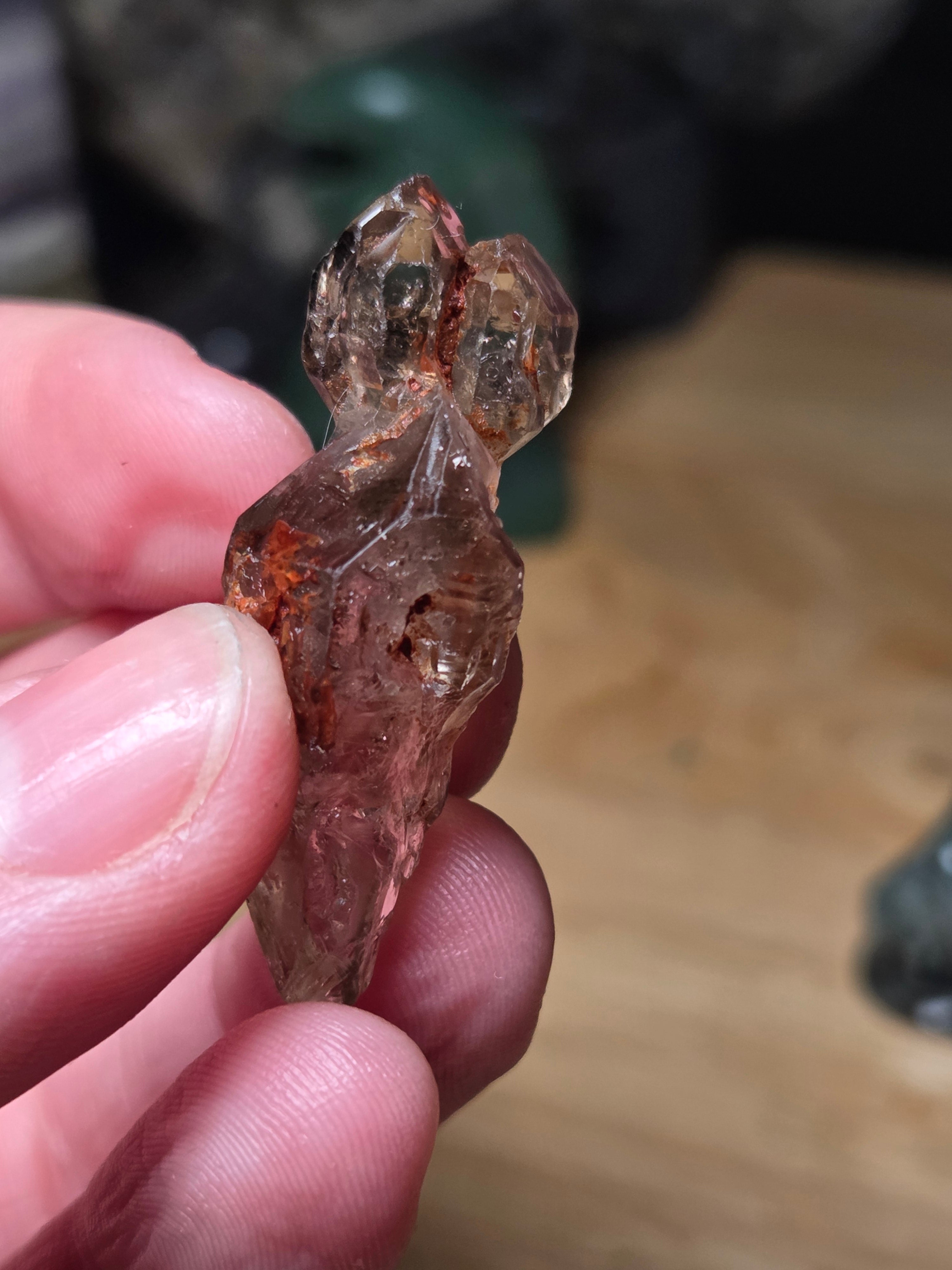 Petroleum crystal specimen