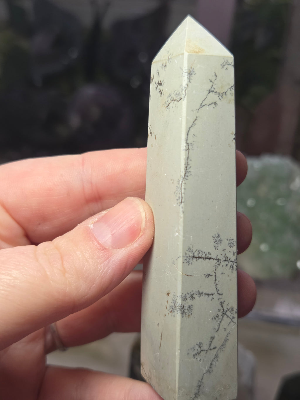 Picture Jasper crystal tower carving