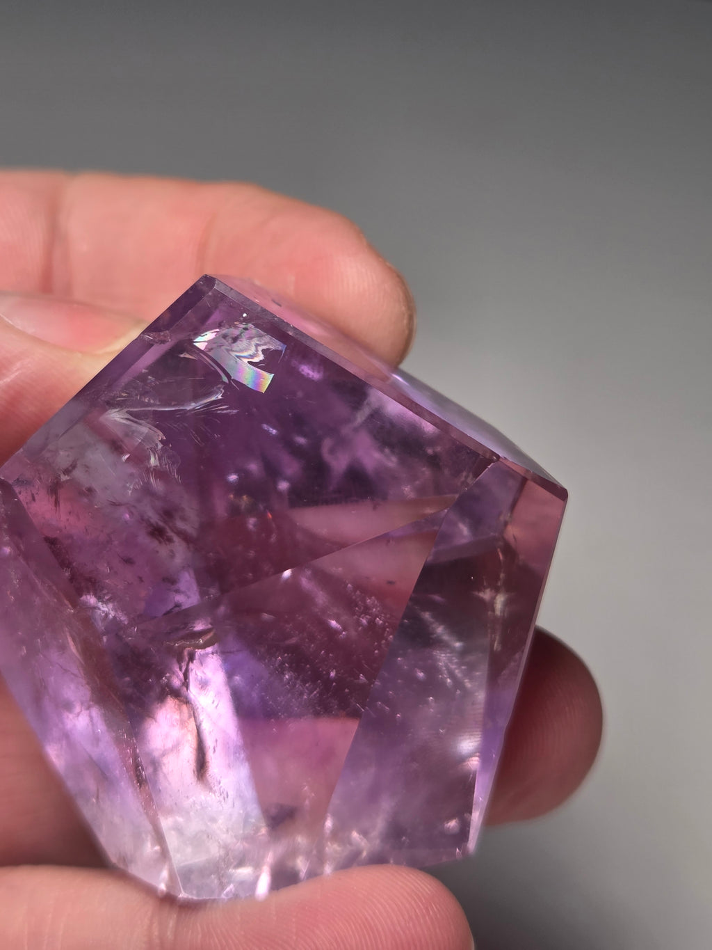 Grade AA Amethyst crystal freeform