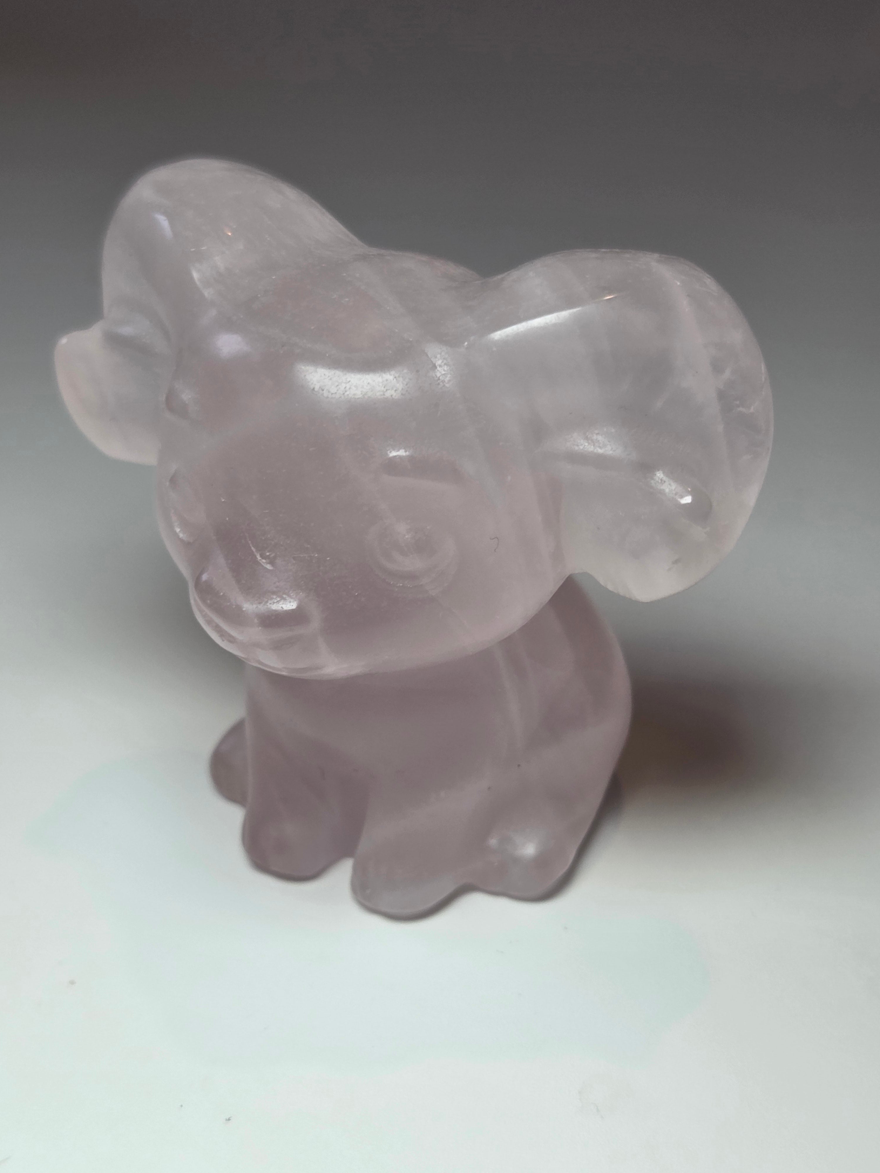 Rose carving crystal ram carving