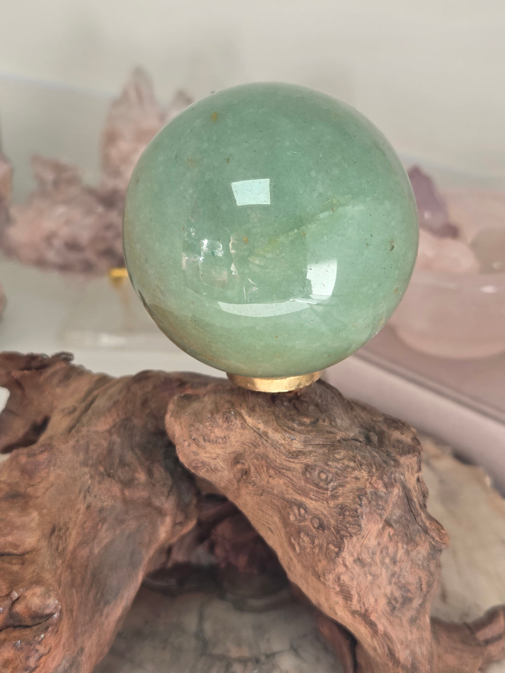 Green Aventurine Crystal sphere