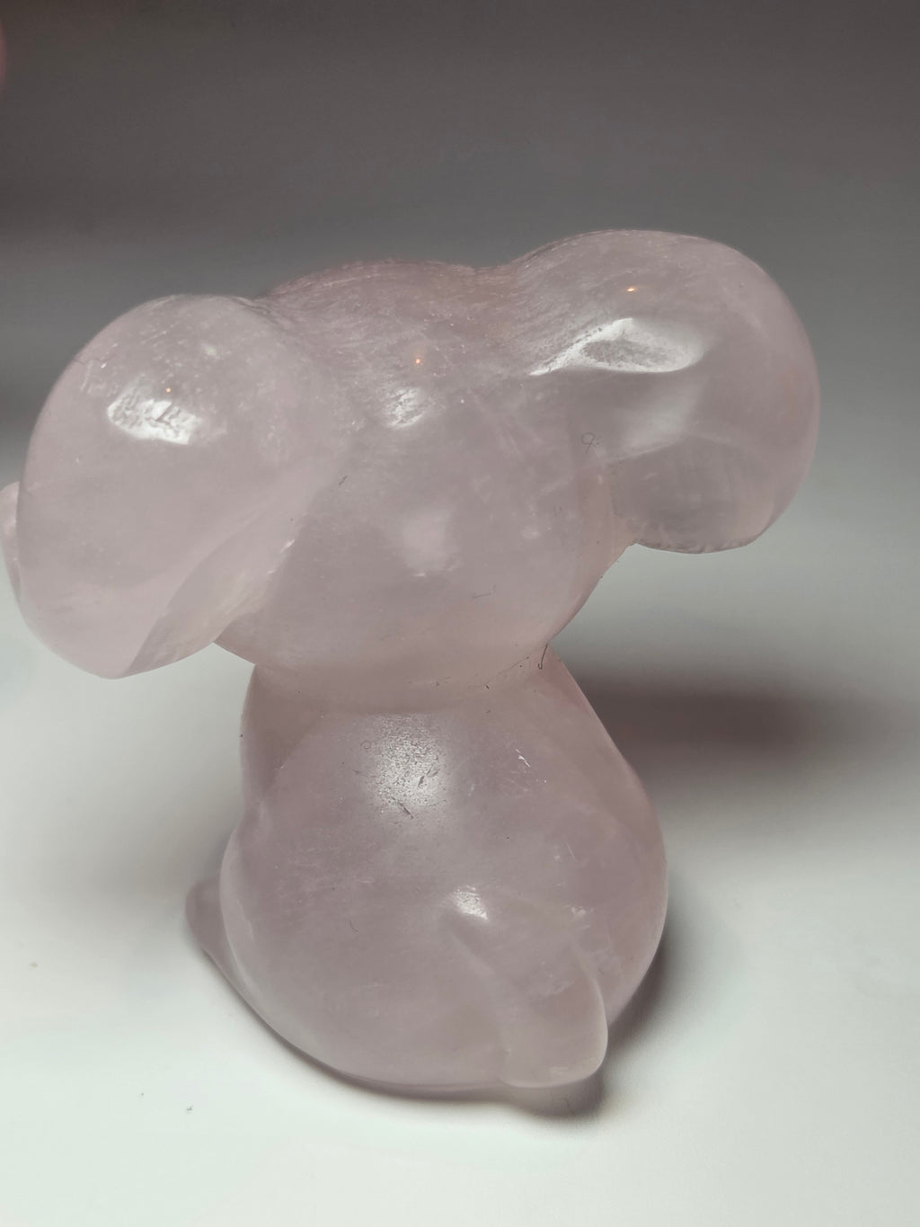 Rose carving crystal ram carving