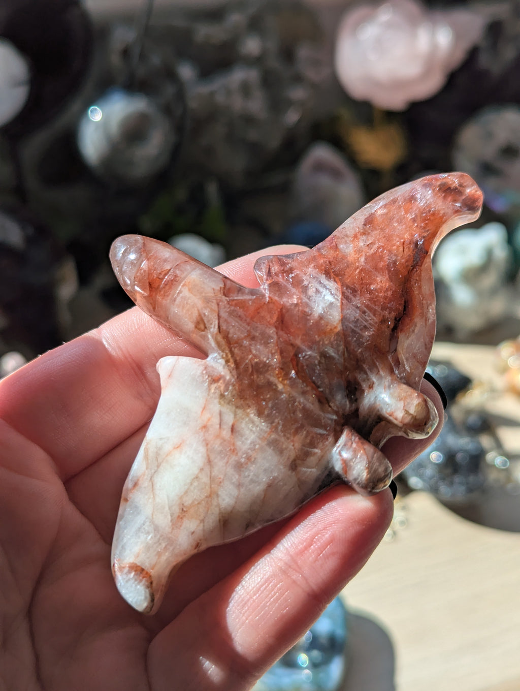 Stingray carving
