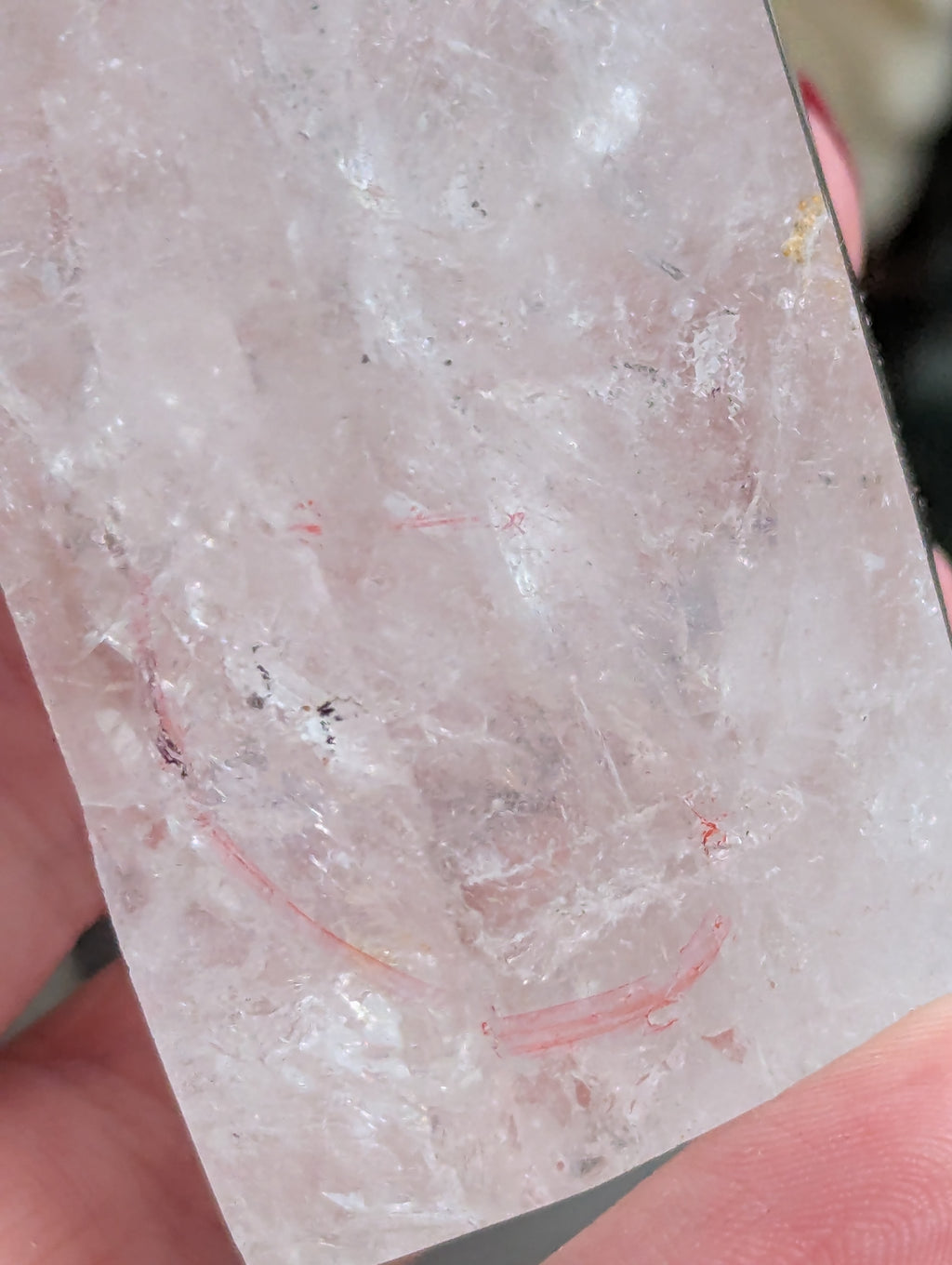 Large  enhydro crystal raw tower