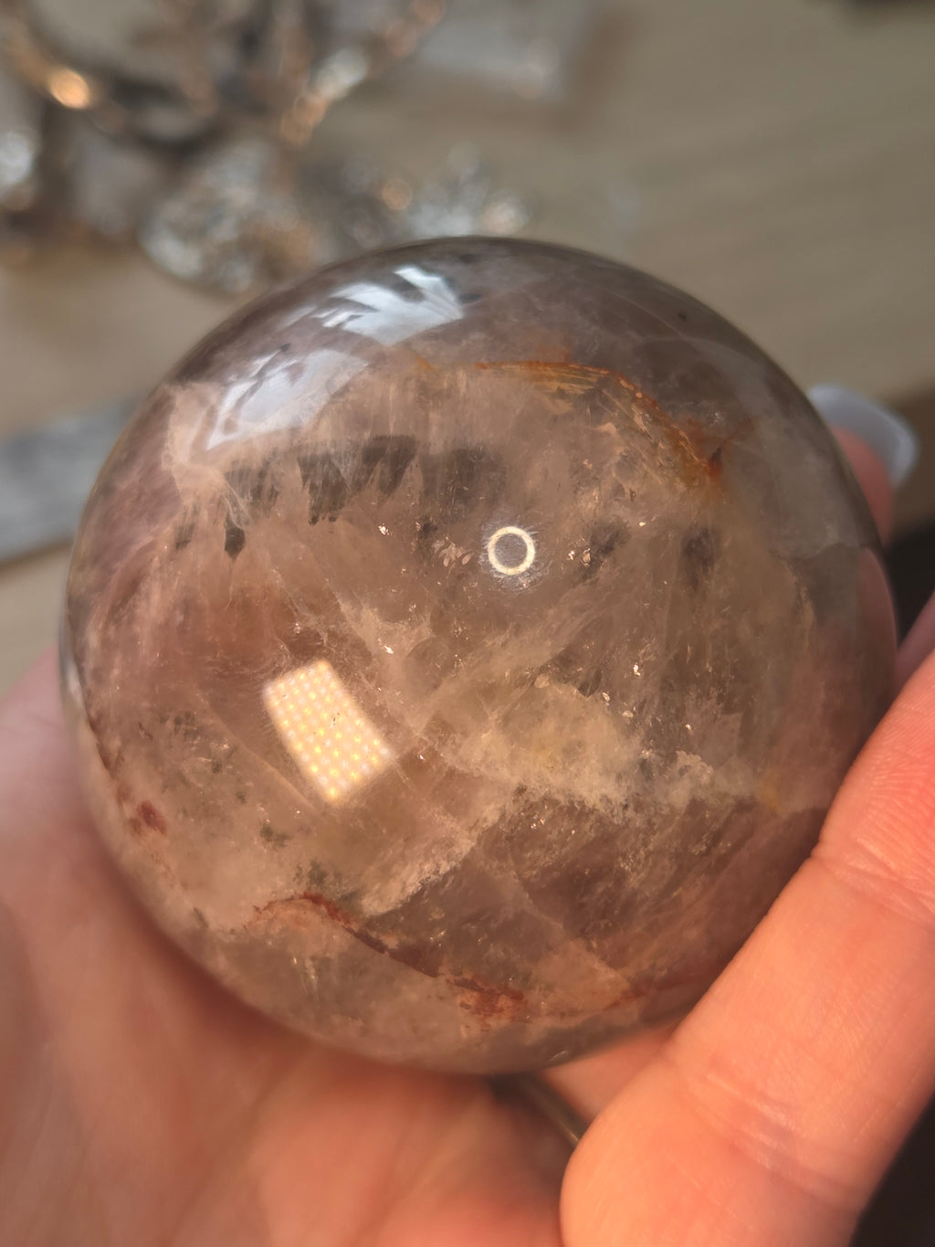 Grade AAAA Auralite-23 sphere