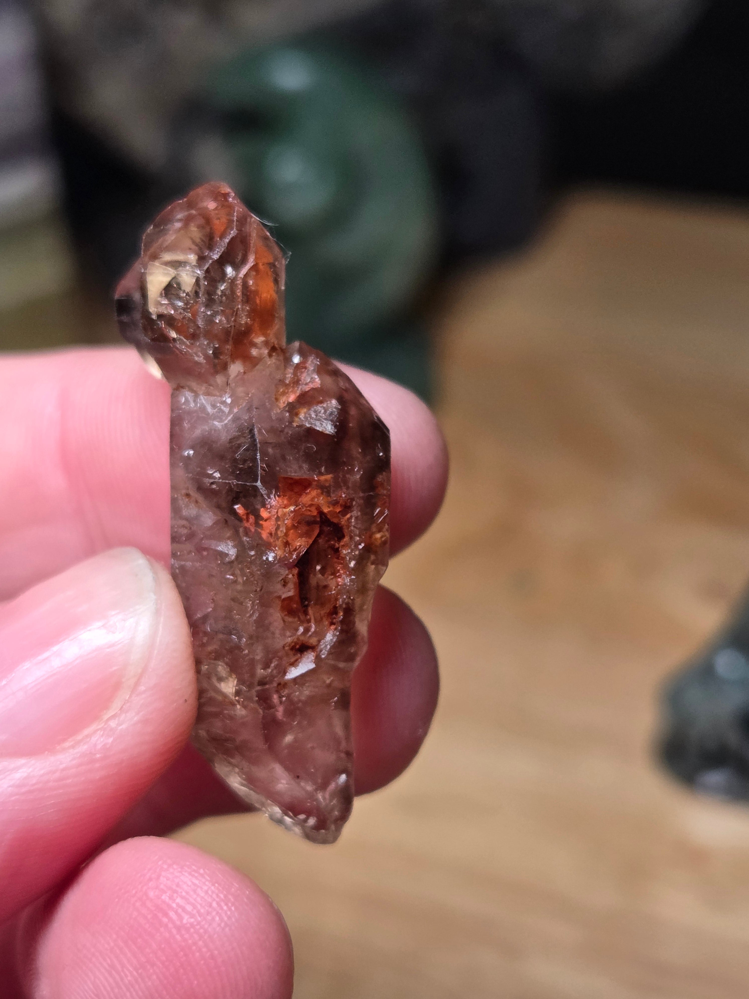 Petroleum crystal specimen