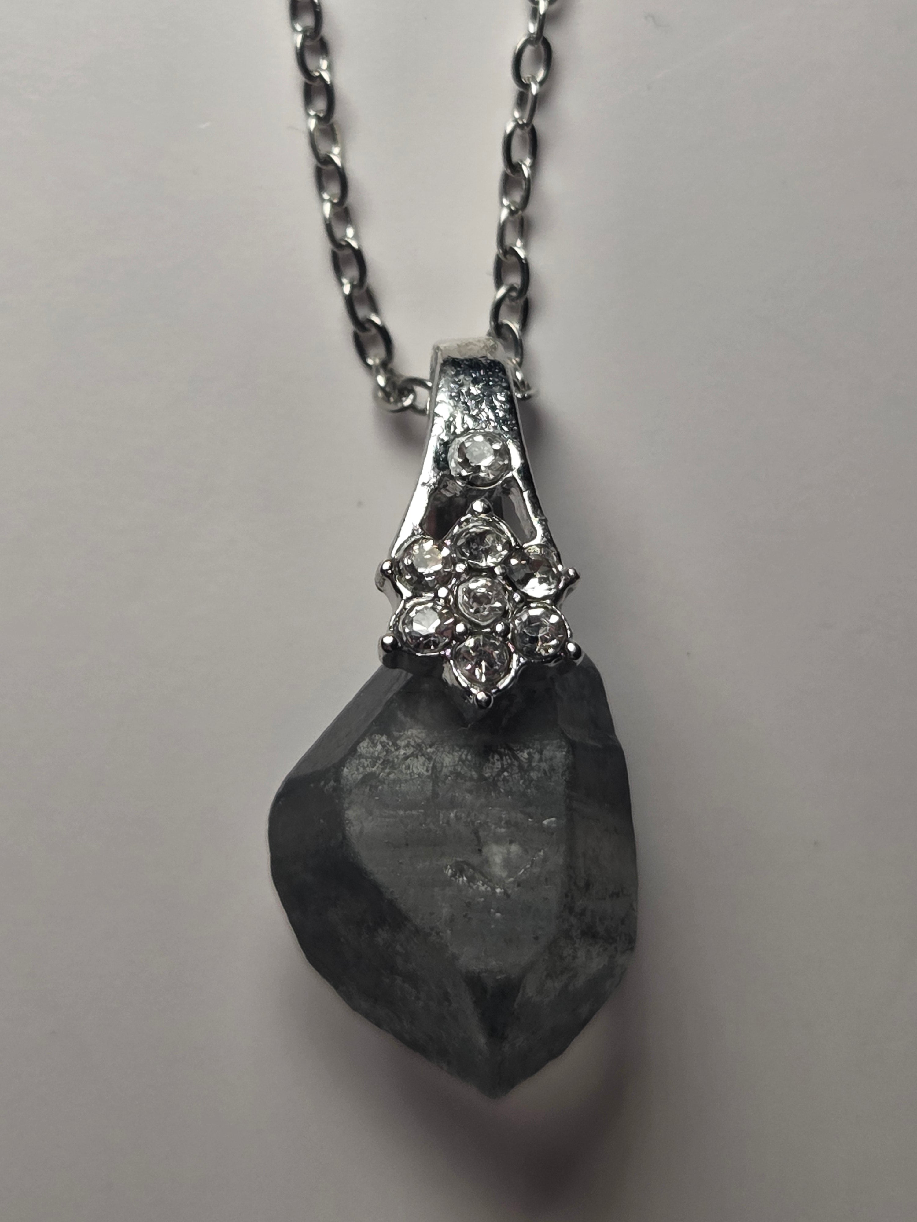 Hekamiah diamond handmade necklace