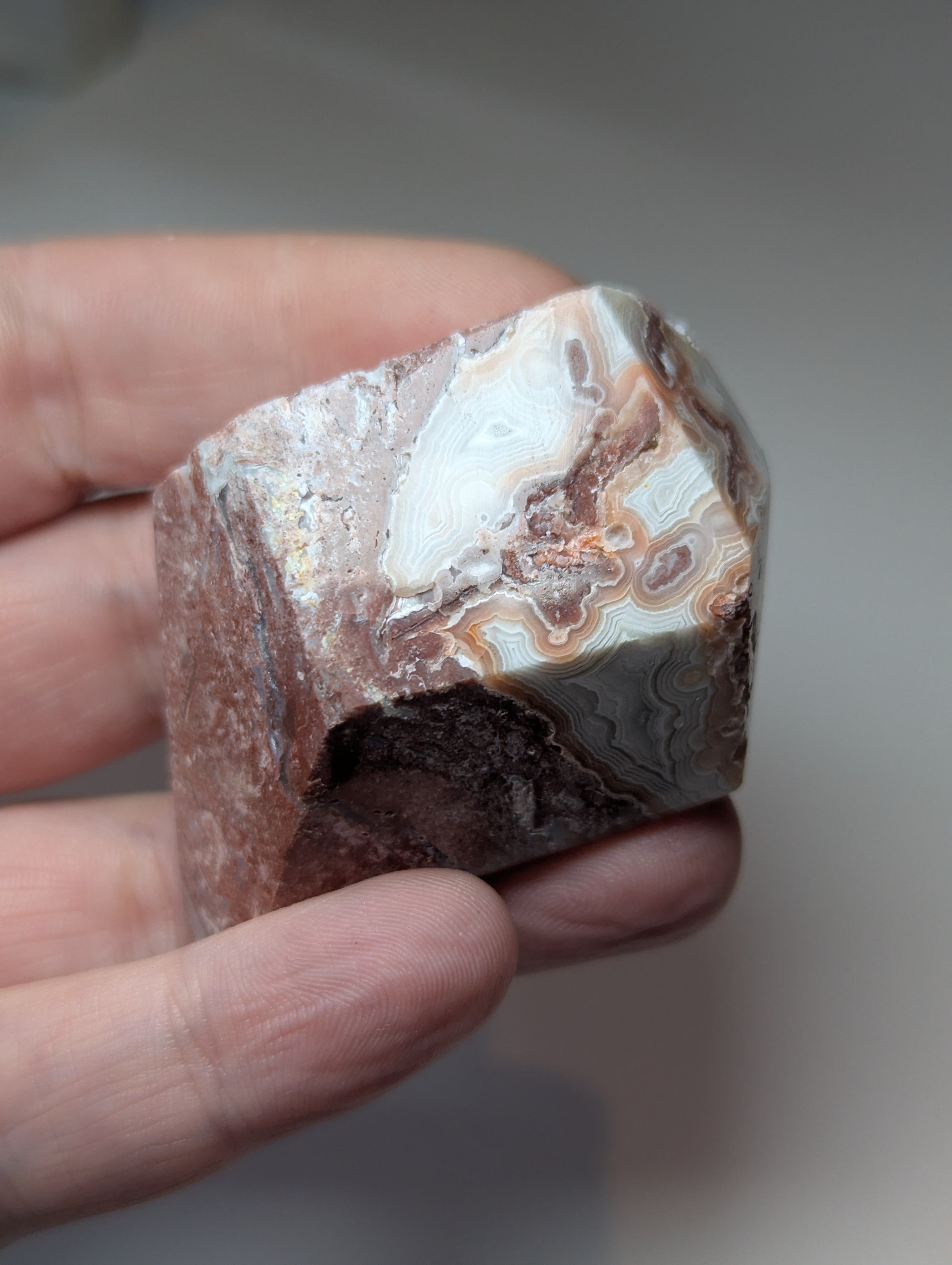 Mexican crazy lace agate freeform