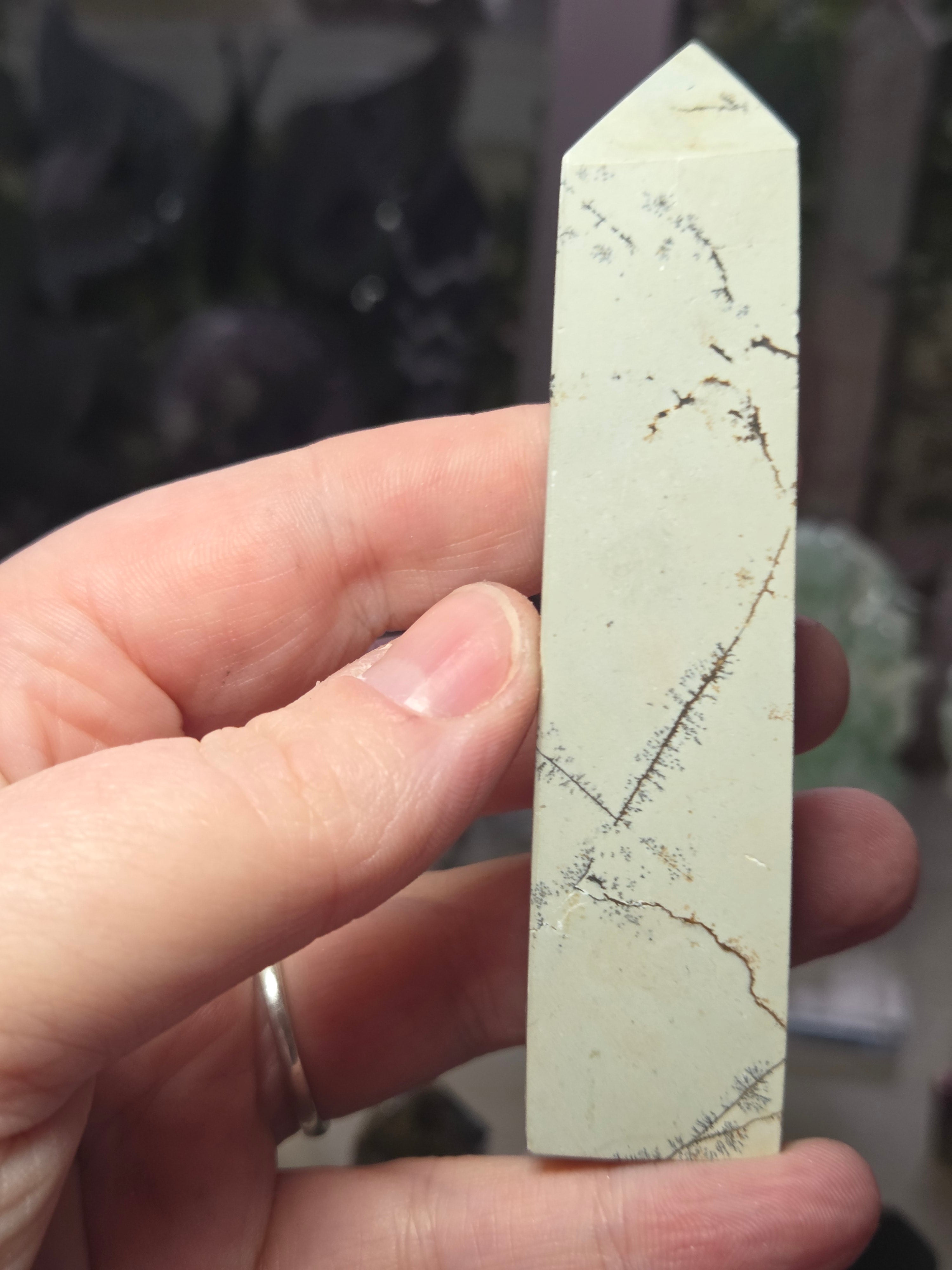 Picture Jasper crystal tower carving