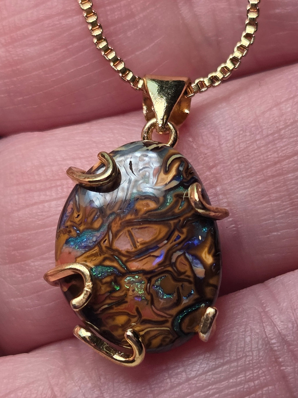 Amazing bolder opal from Queensland Australia