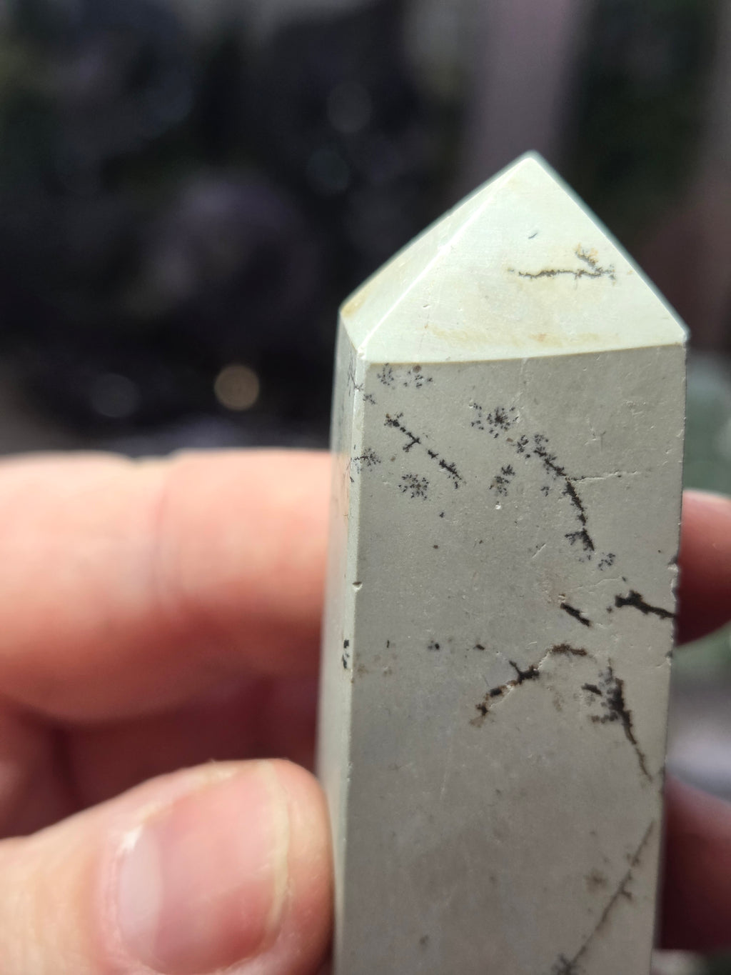 Picture Jasper crystal tower carving