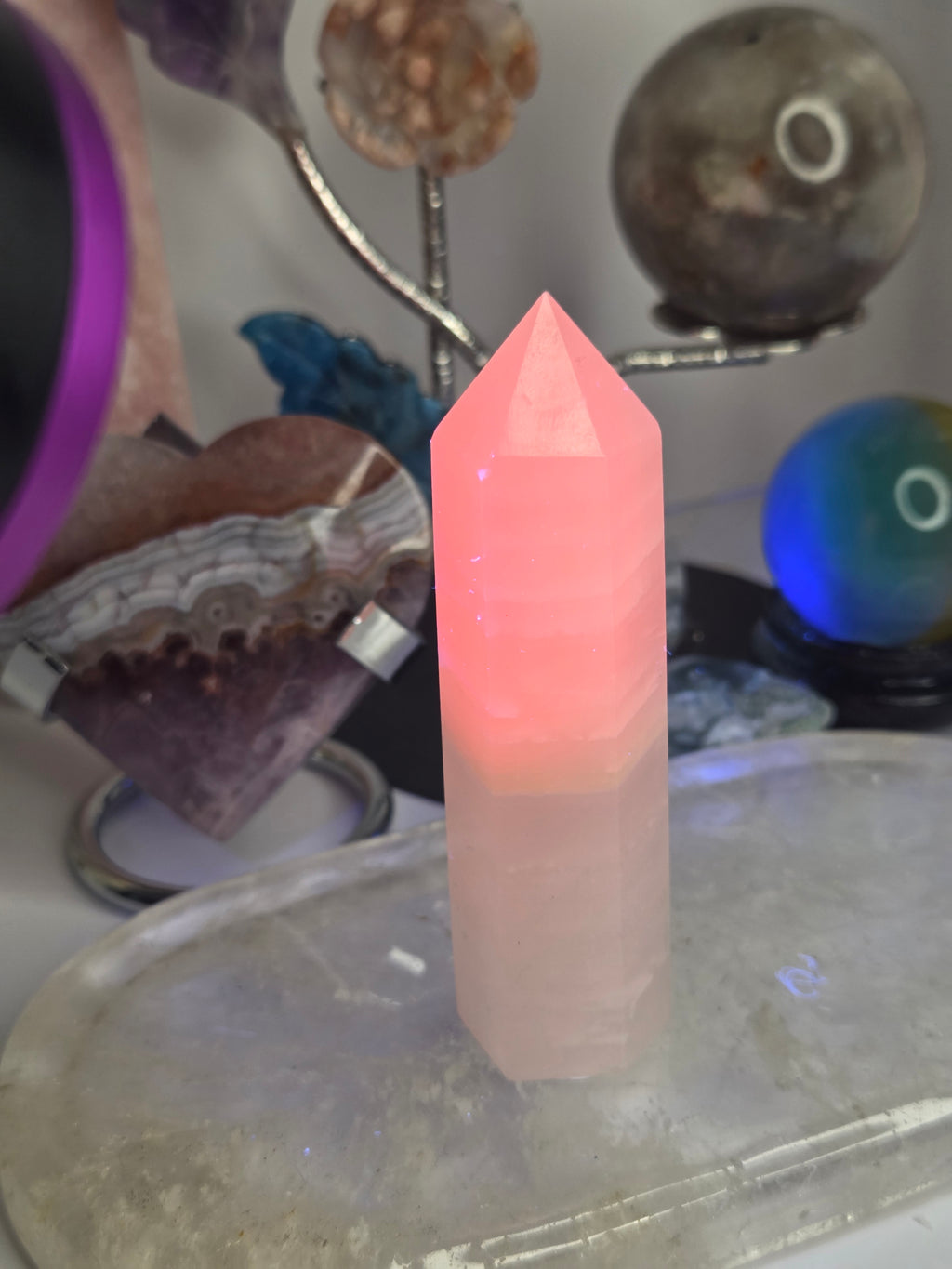 Mango  afgan jade crystal tower