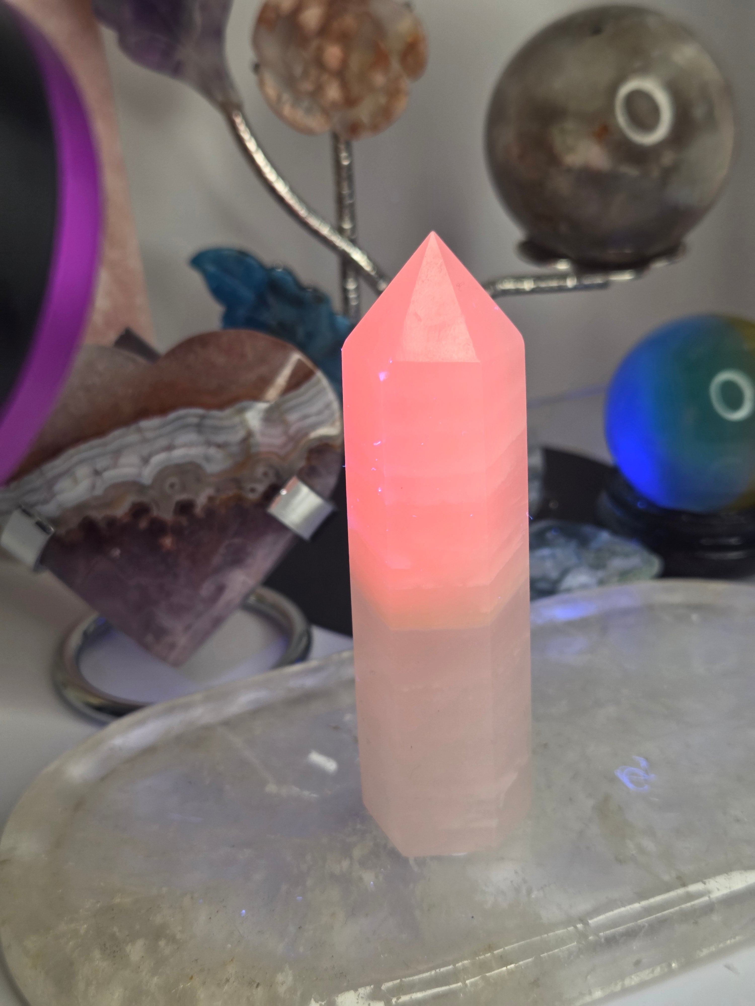 Mango  afgan jade crystal tower