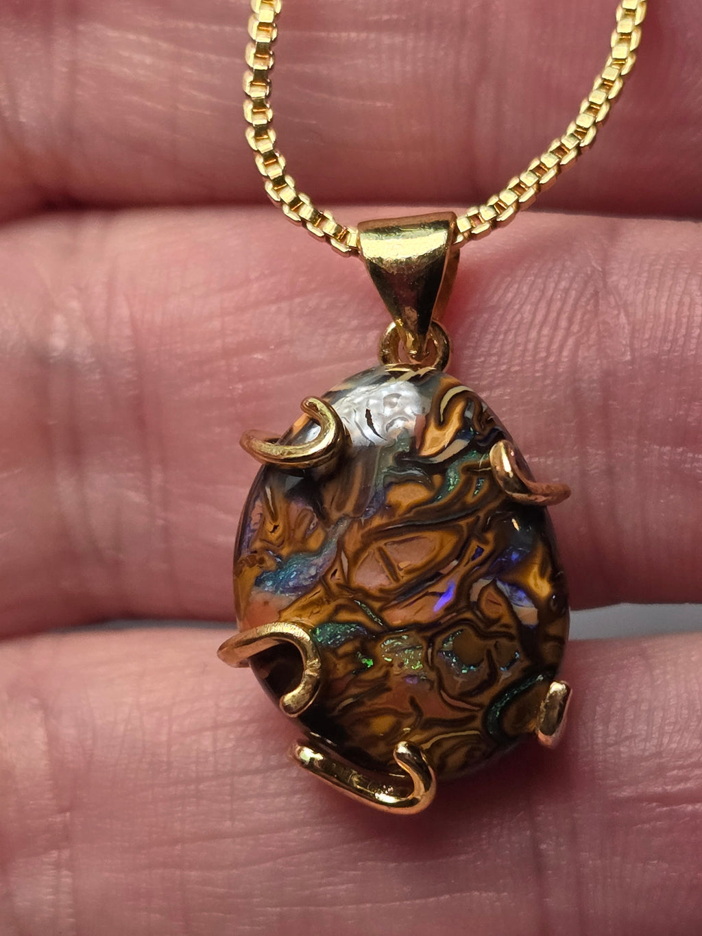 Amazing bolder opal from Queensland Australia