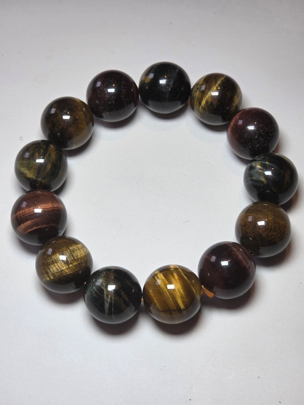 Large tigers eye  crystal bracelet