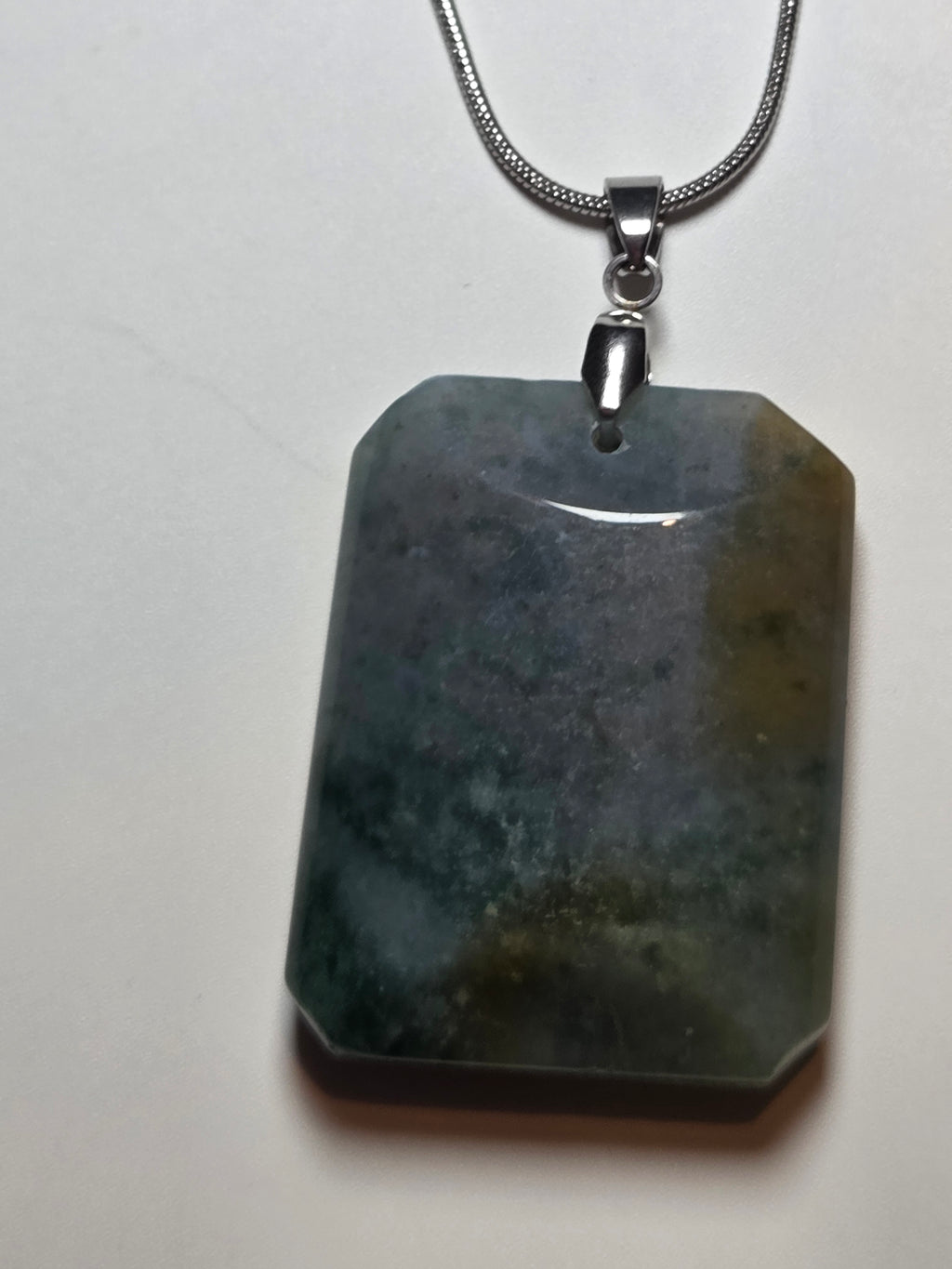 Ocean Jasper crystal handmade necklace