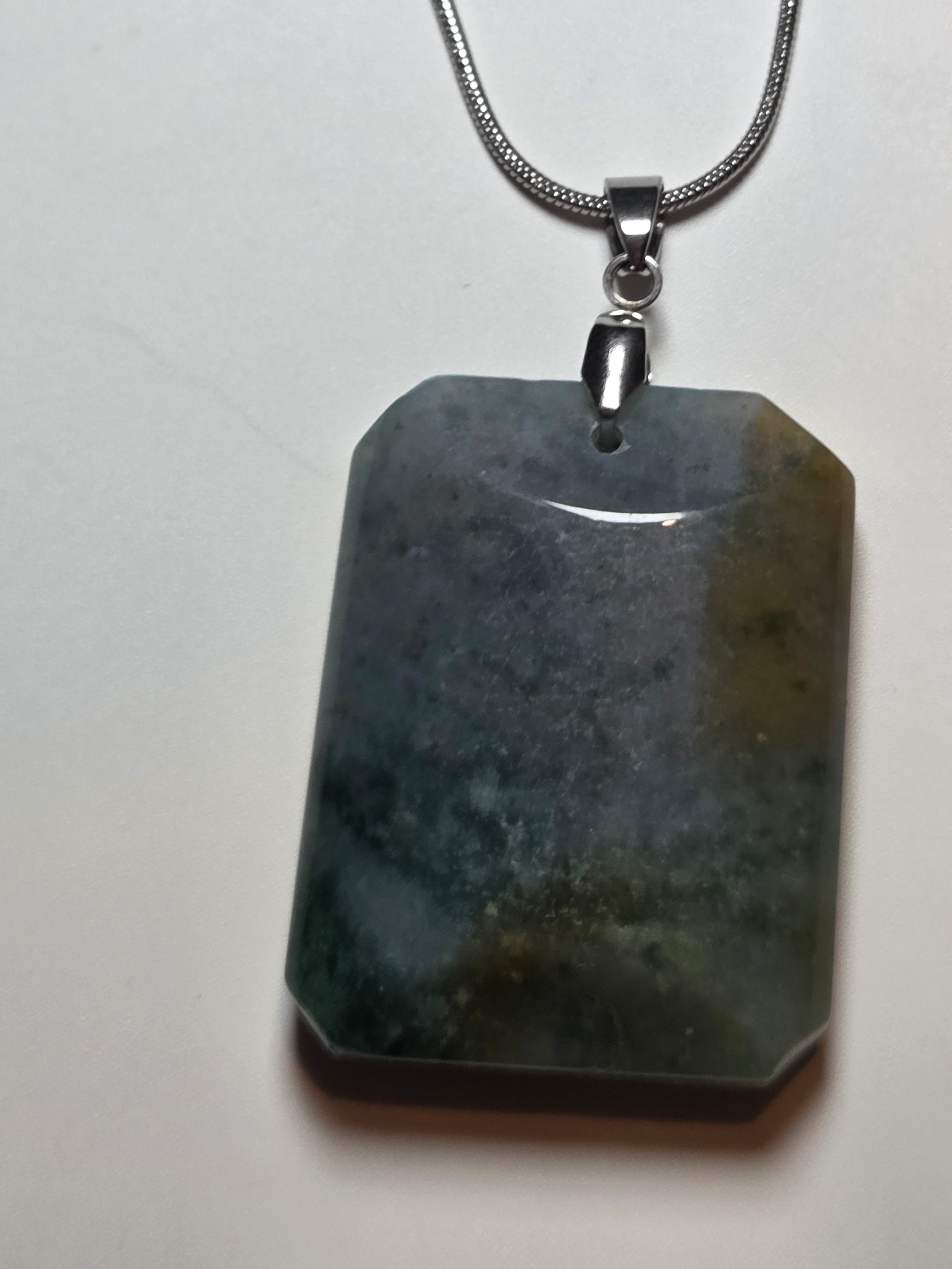 Ocean Jasper crystal handmade necklace
