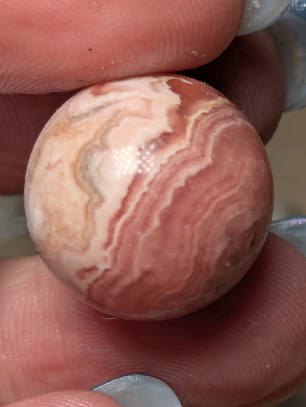 Rhodacrosite crystal spheres