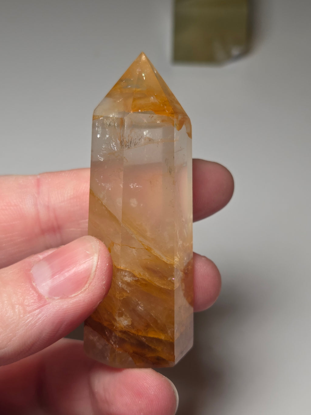 Grade AA Golden Healer crystal tower