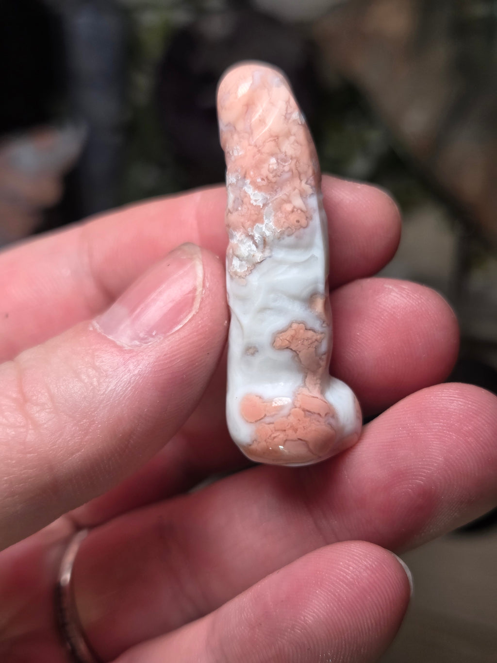 Cotton candy pink Male body part