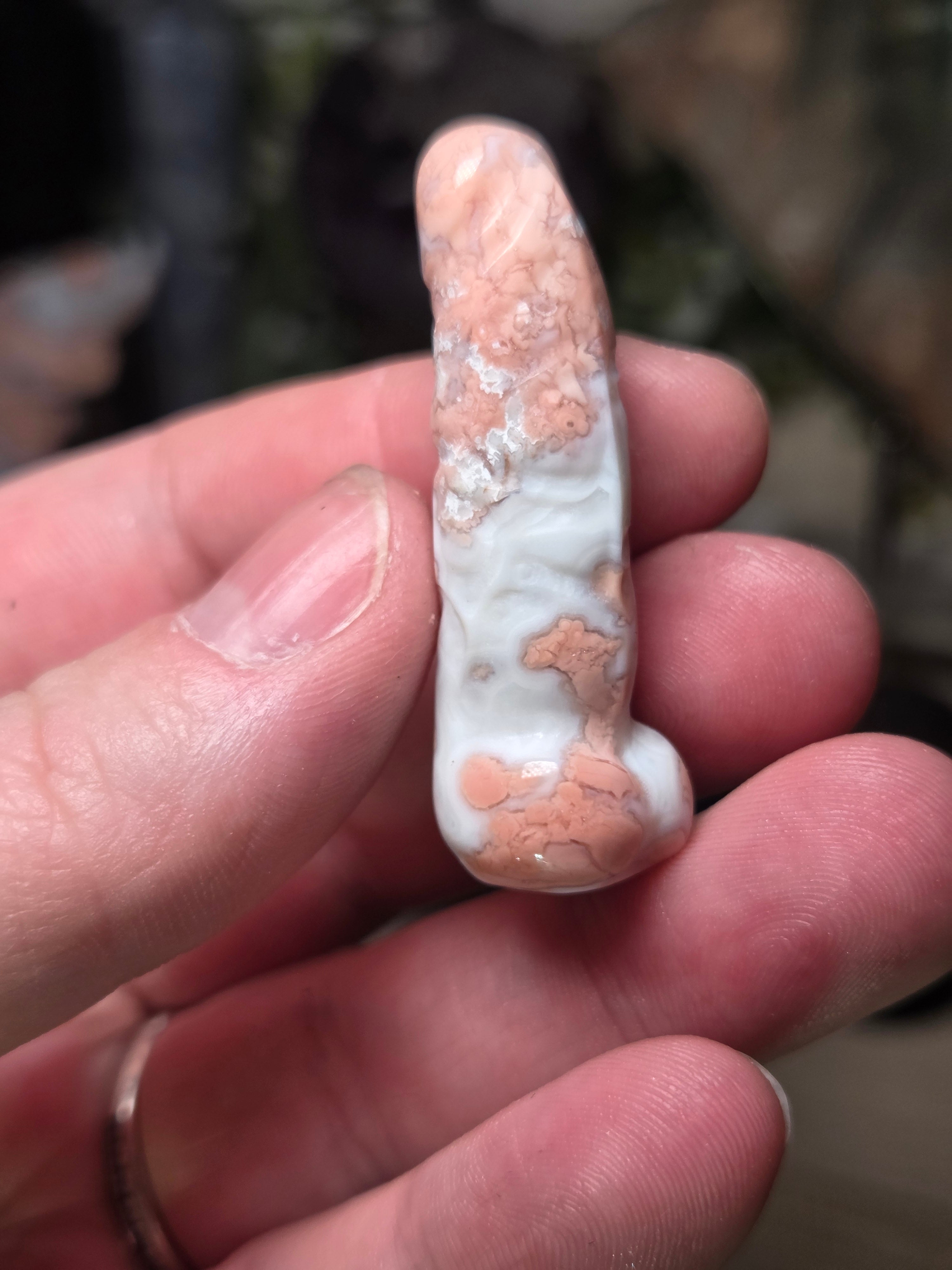 Cotton candy pink Male body part