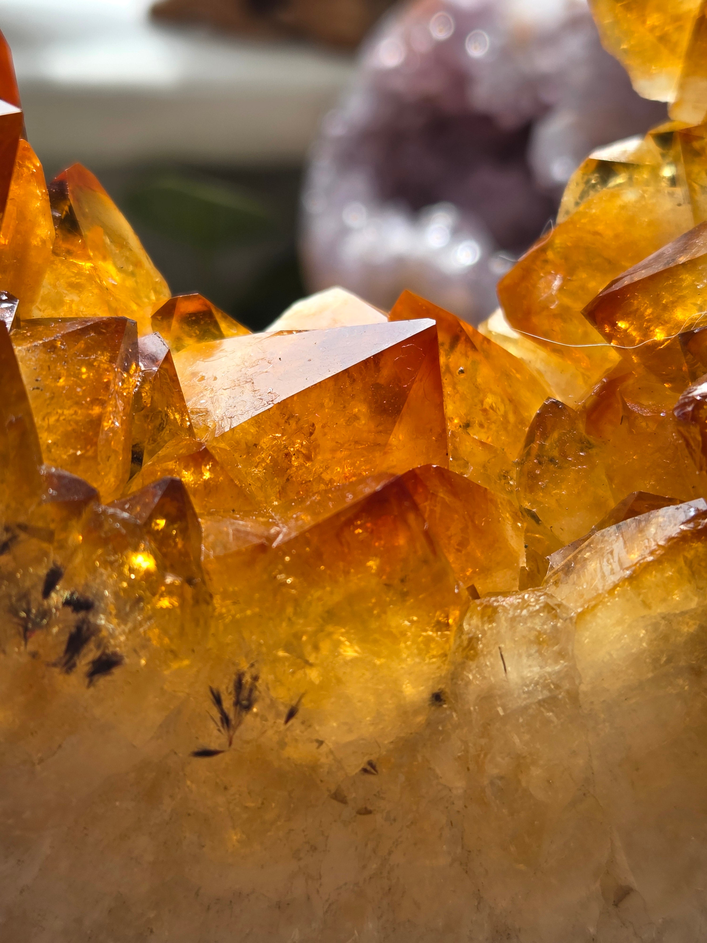Stunning Citrine crystal portal