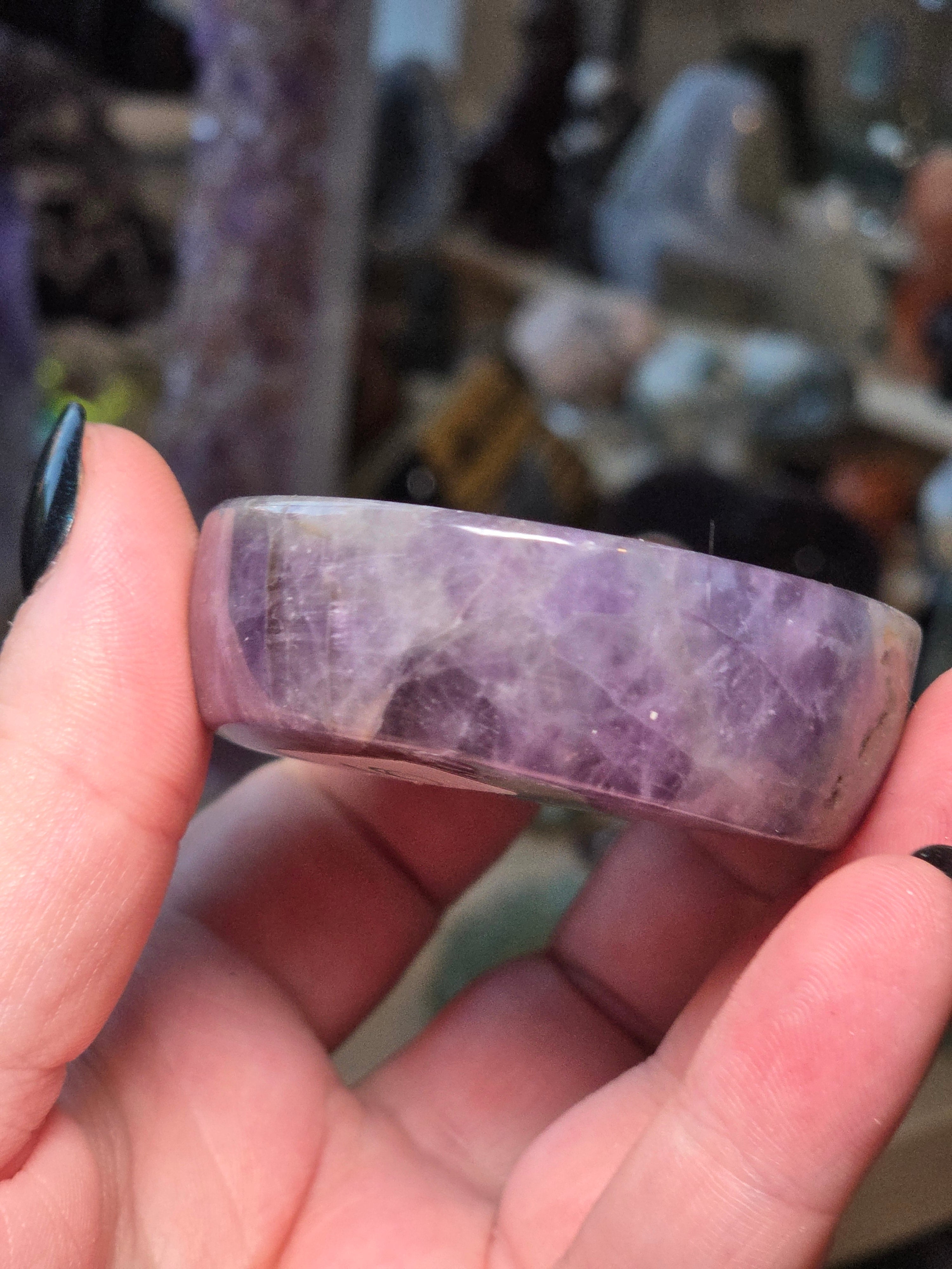 Dream Amethyst crystal trinket bowl