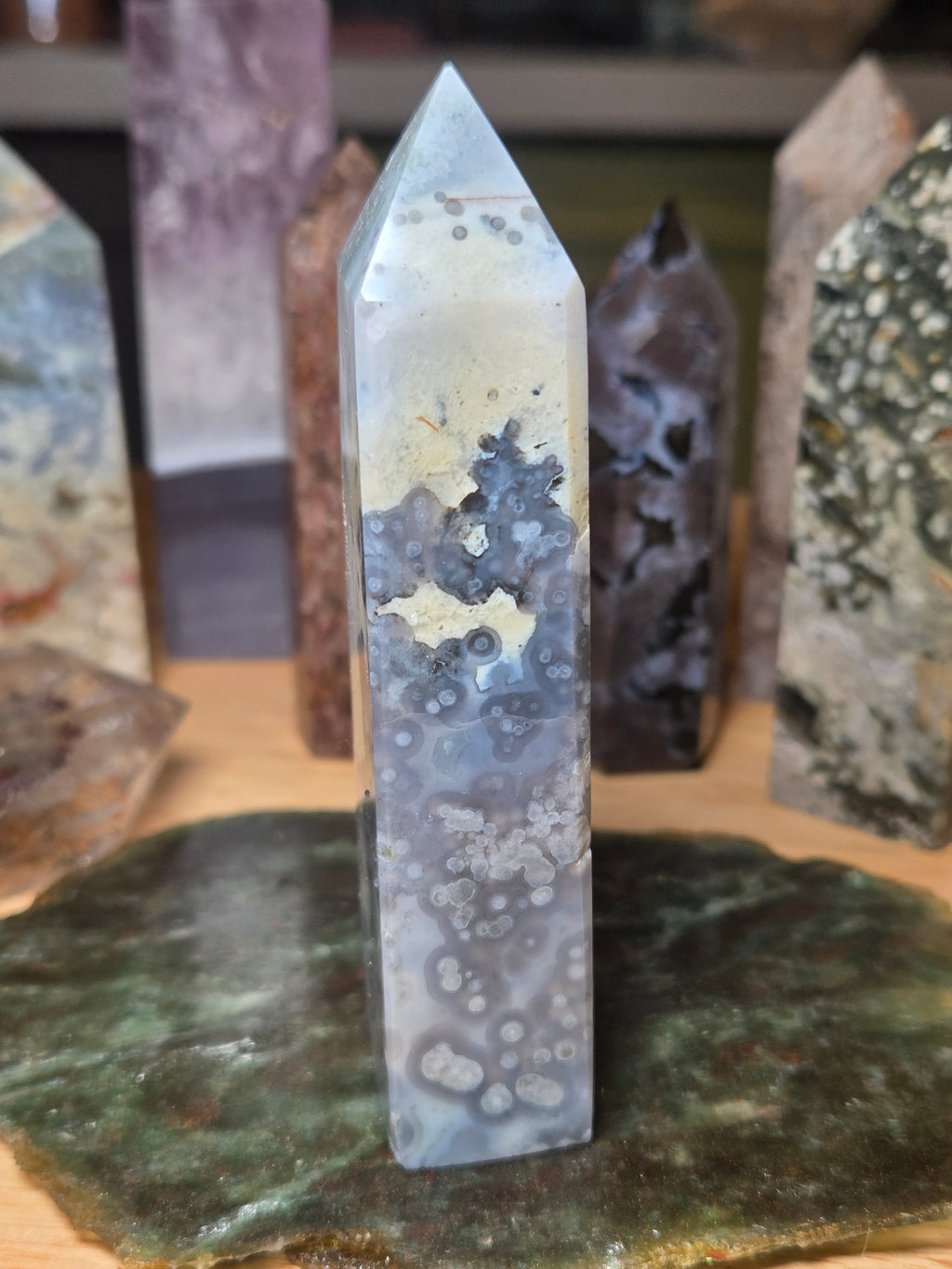 Stunning Crystal ocean Jasper
