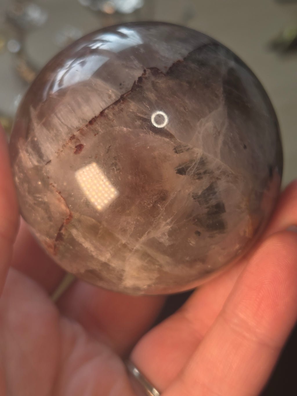 Grade AAAA Auralite-23 sphere
