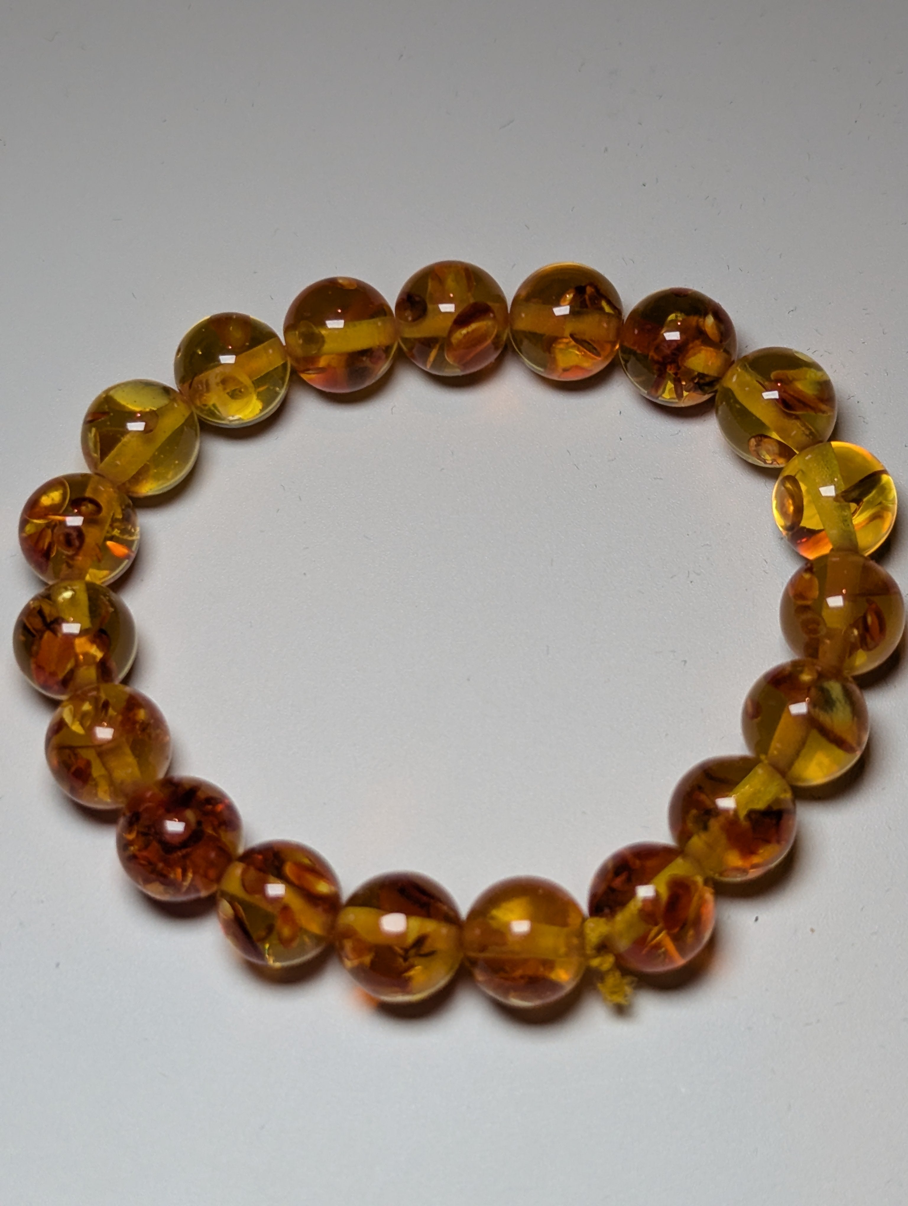 Amber bracelet  large sized