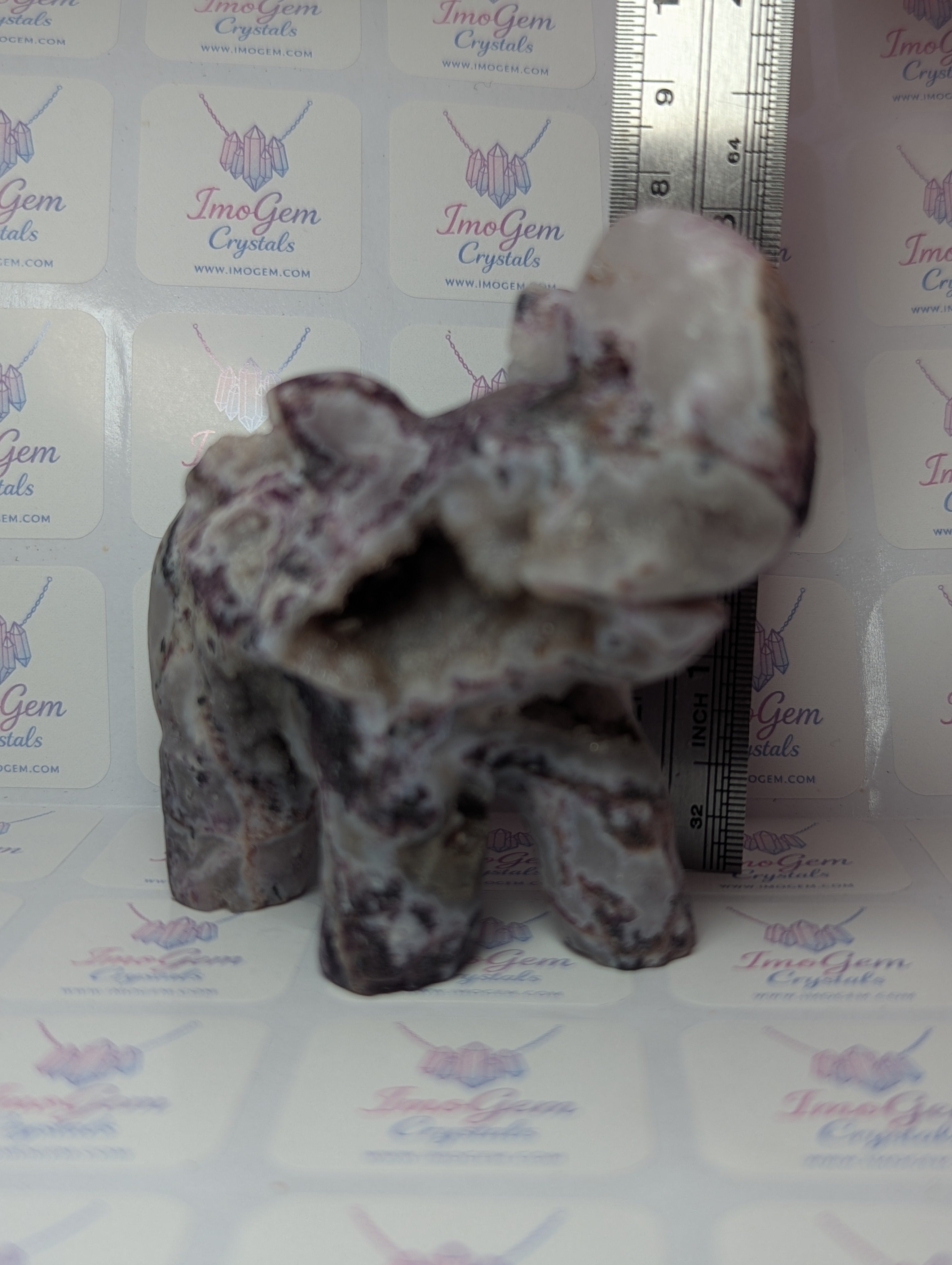 Root flourite crystal Elephant with Amazing duzys